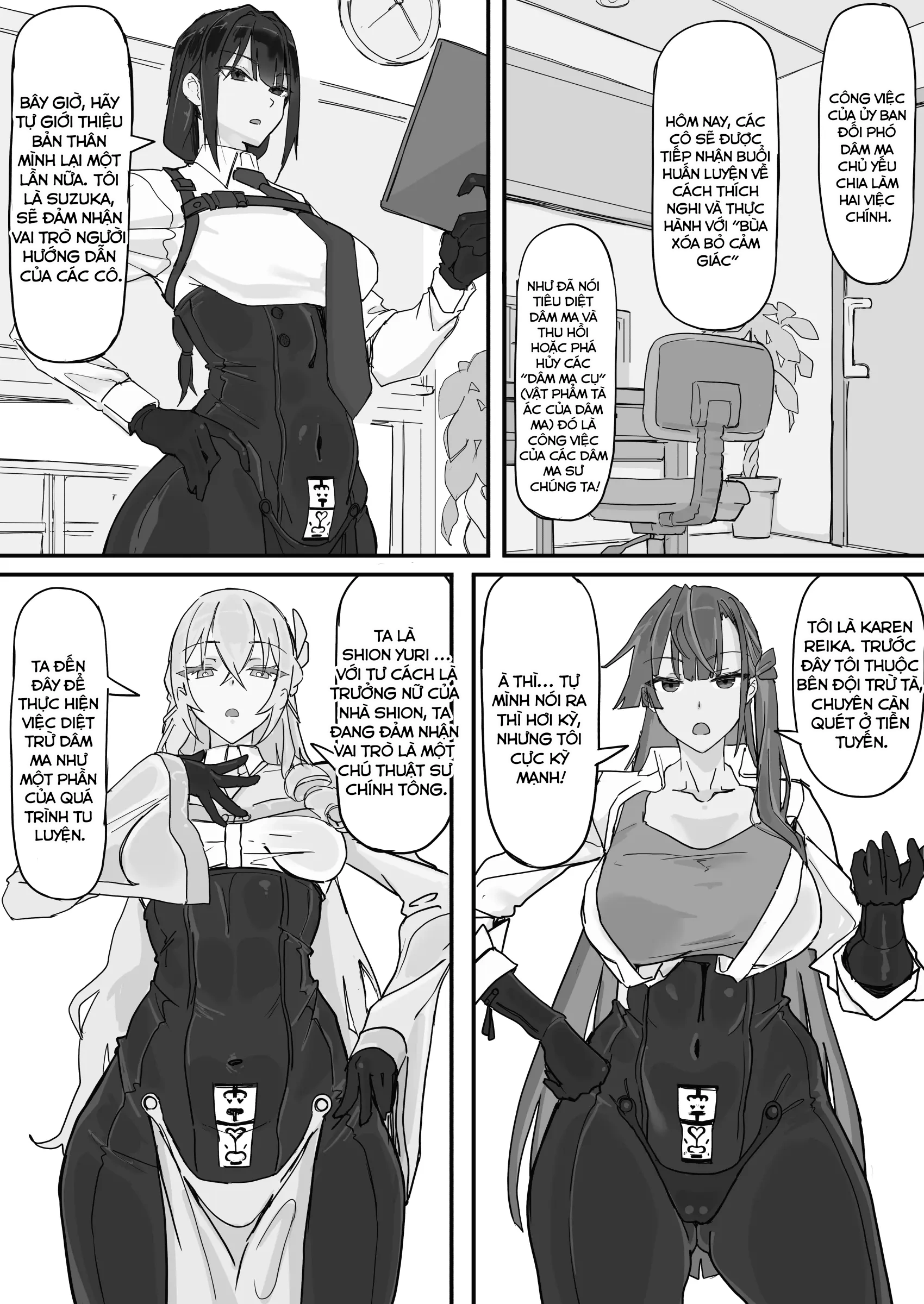 HentaiVN.net - Ảnh 3 - Taiinmasen Ni Oite Kankaku Shadan Fuda Wa Hissu No Taisaku Desu - Chap 1