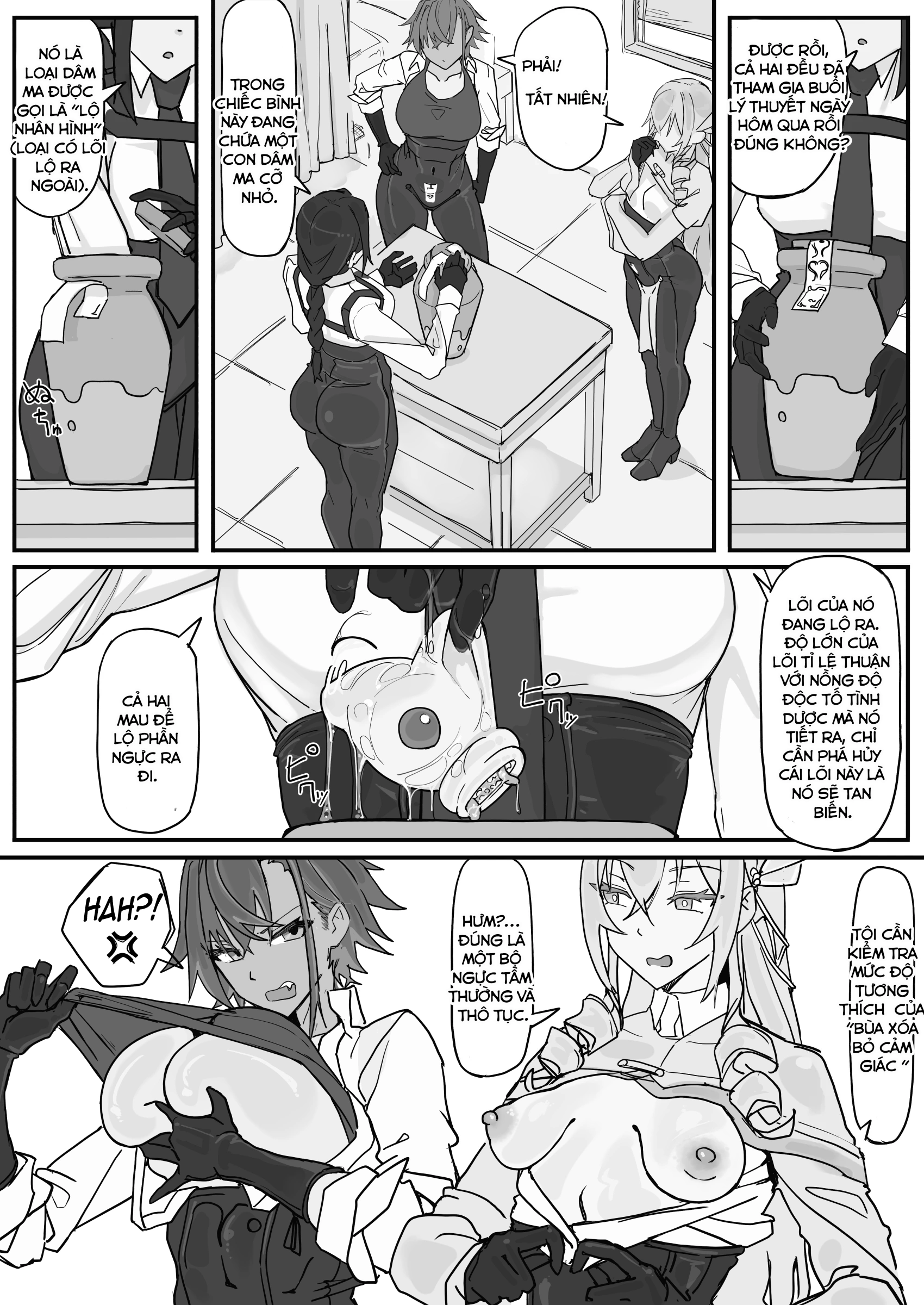HentaiVN.net - Ảnh 4 - Taiinmasen Ni Oite Kankaku Shadan Fuda Wa Hissu No Taisaku Desu - Chap 2