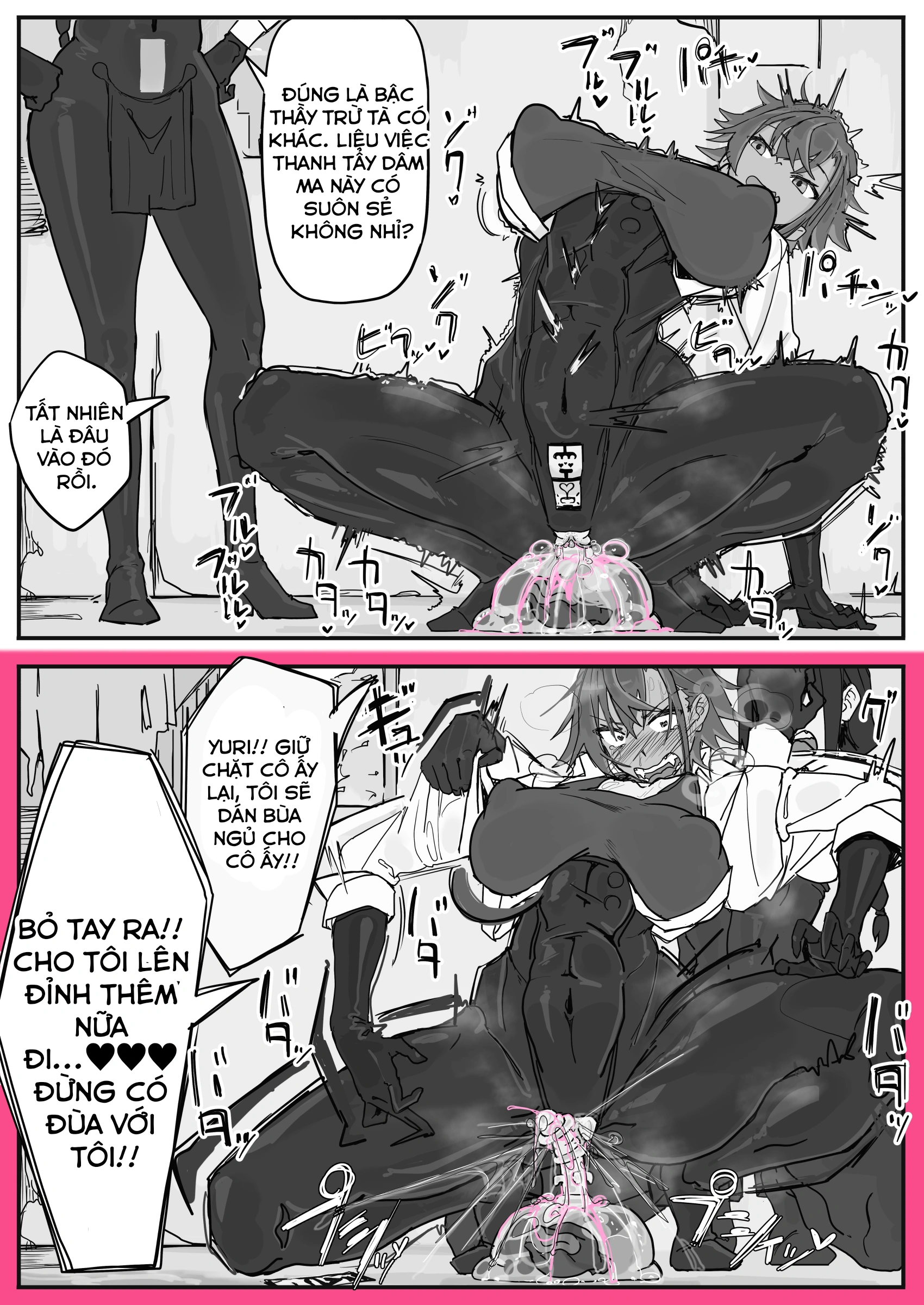 HentaiVN.net - Ảnh 13 - Taiinmasen Ni Oite Kankaku Shadan Fuda Wa Hissu No Taisaku Desu - Chap 3