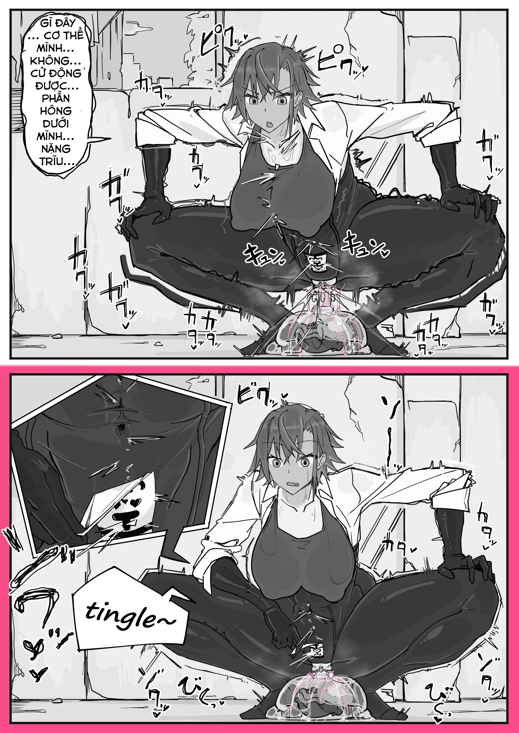 HentaiVN.net - Ảnh 7 - Taiinmasen Ni Oite Kankaku Shadan Fuda Wa Hissu No Taisaku Desu - Chap 3