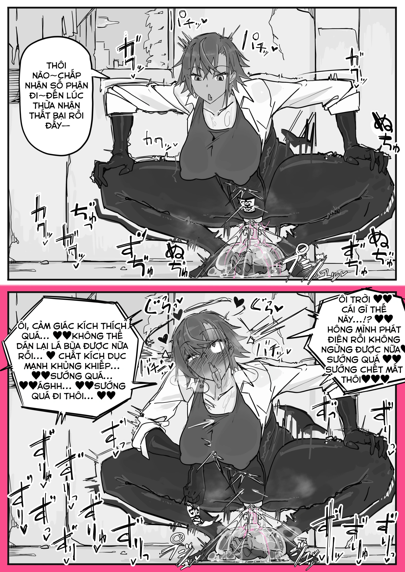 HentaiVN.net - Ảnh 10 - Taiinmasen Ni Oite Kankaku Shadan Fuda Wa Hissu No Taisaku Desu - Chap 3