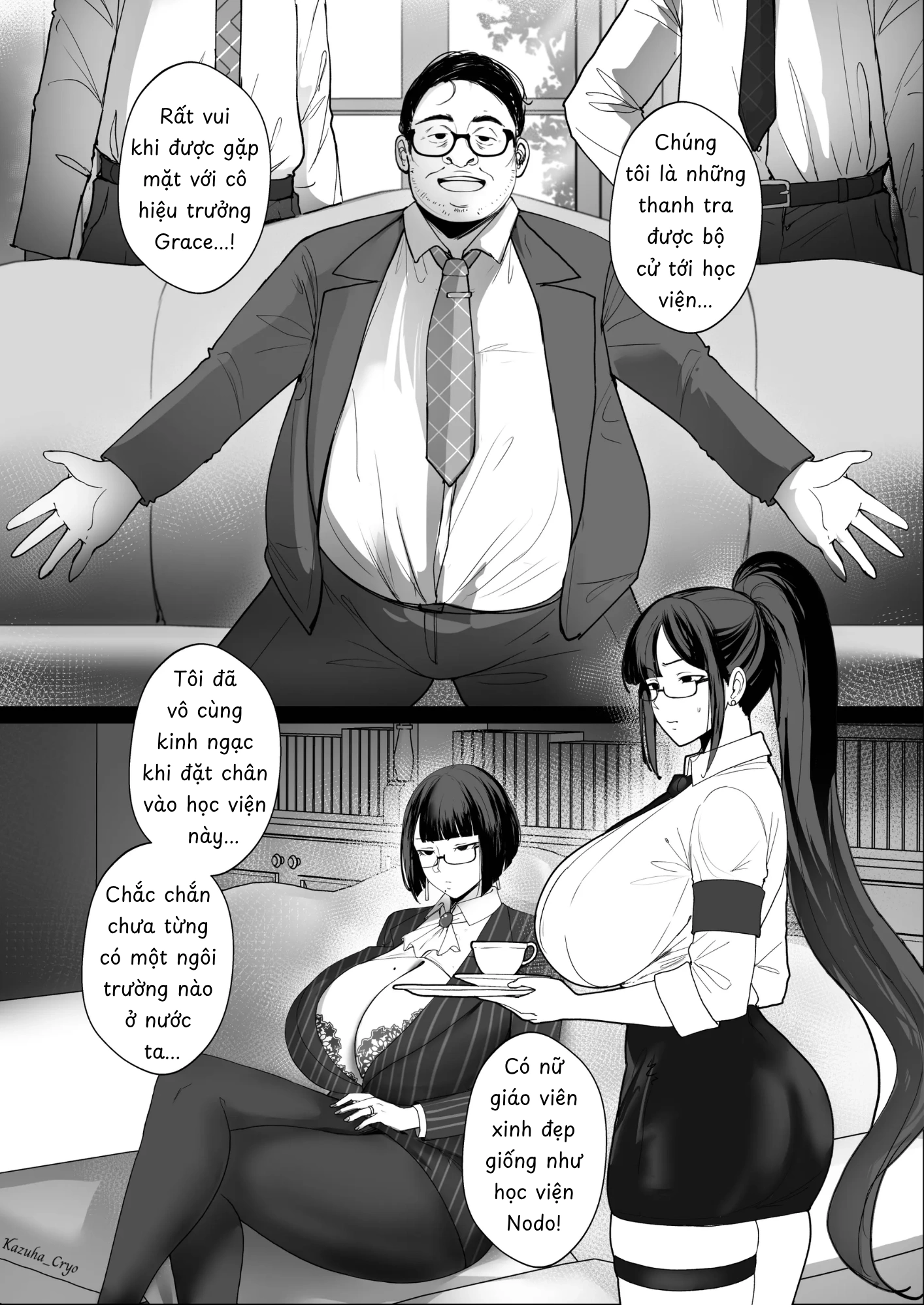 HentaiVN.net - Ảnh 6 - Good Teachers - Phần 4: Hiệu trưởng Grace