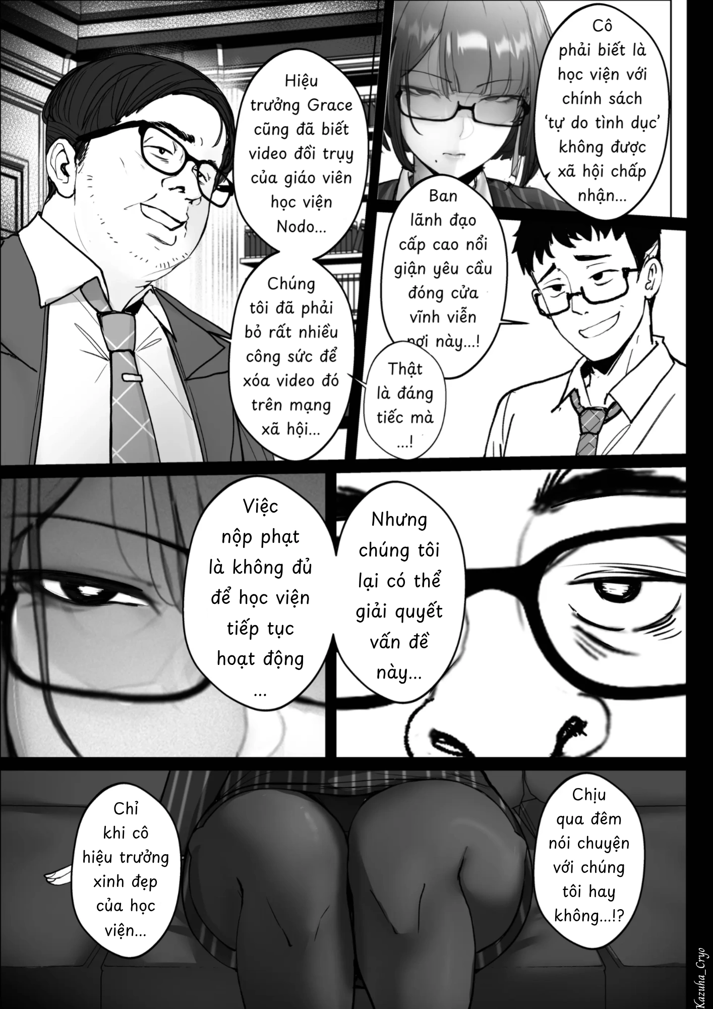 HentaiVN.net - Ảnh 9 - Good Teachers - Phần 4: Hiệu trưởng Grace