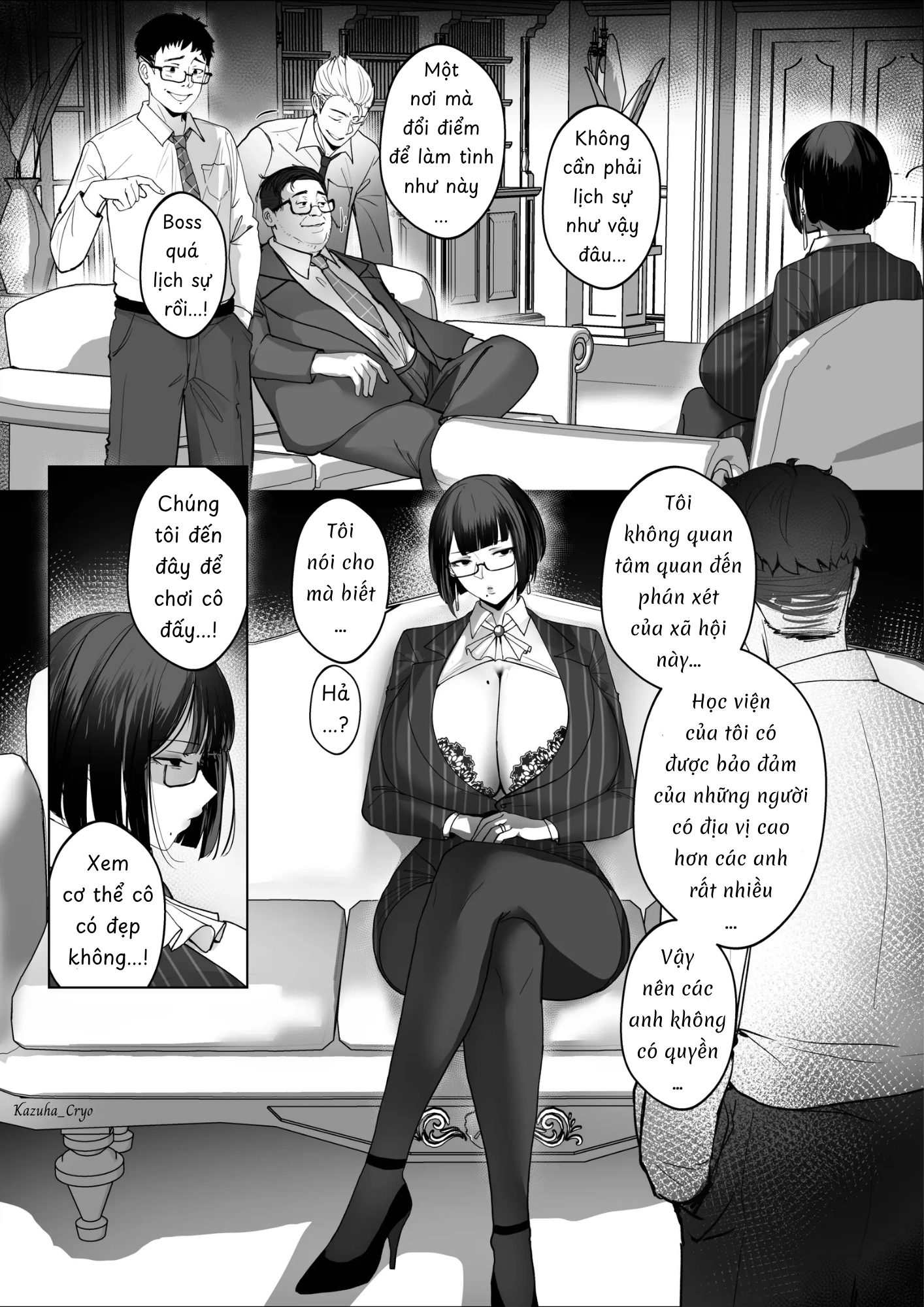 HentaiVN.net - Ảnh 10 - Good Teachers - Phần 4: Hiệu trưởng Grace