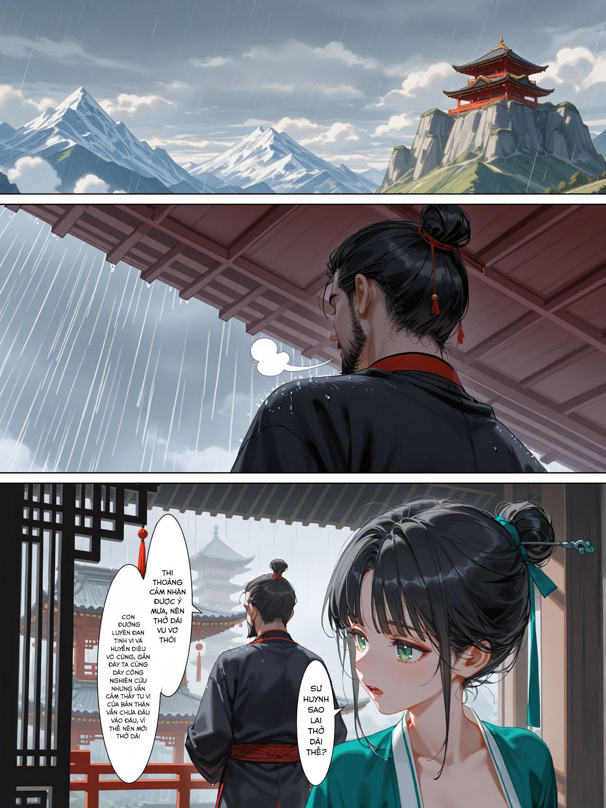 HentaiVN.net - Ảnh 8 - [R-18]雪山素女·醒梦篇 - Chap 1