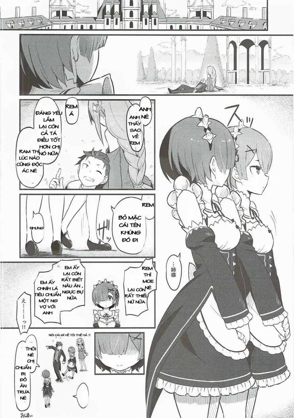 HentaiVN.net - Ảnh 24 - Rem no Emilia Kuttsuke Daisakusen (Re:Zero kara Hajimeru Isekai Seikatsu) - Chap 1