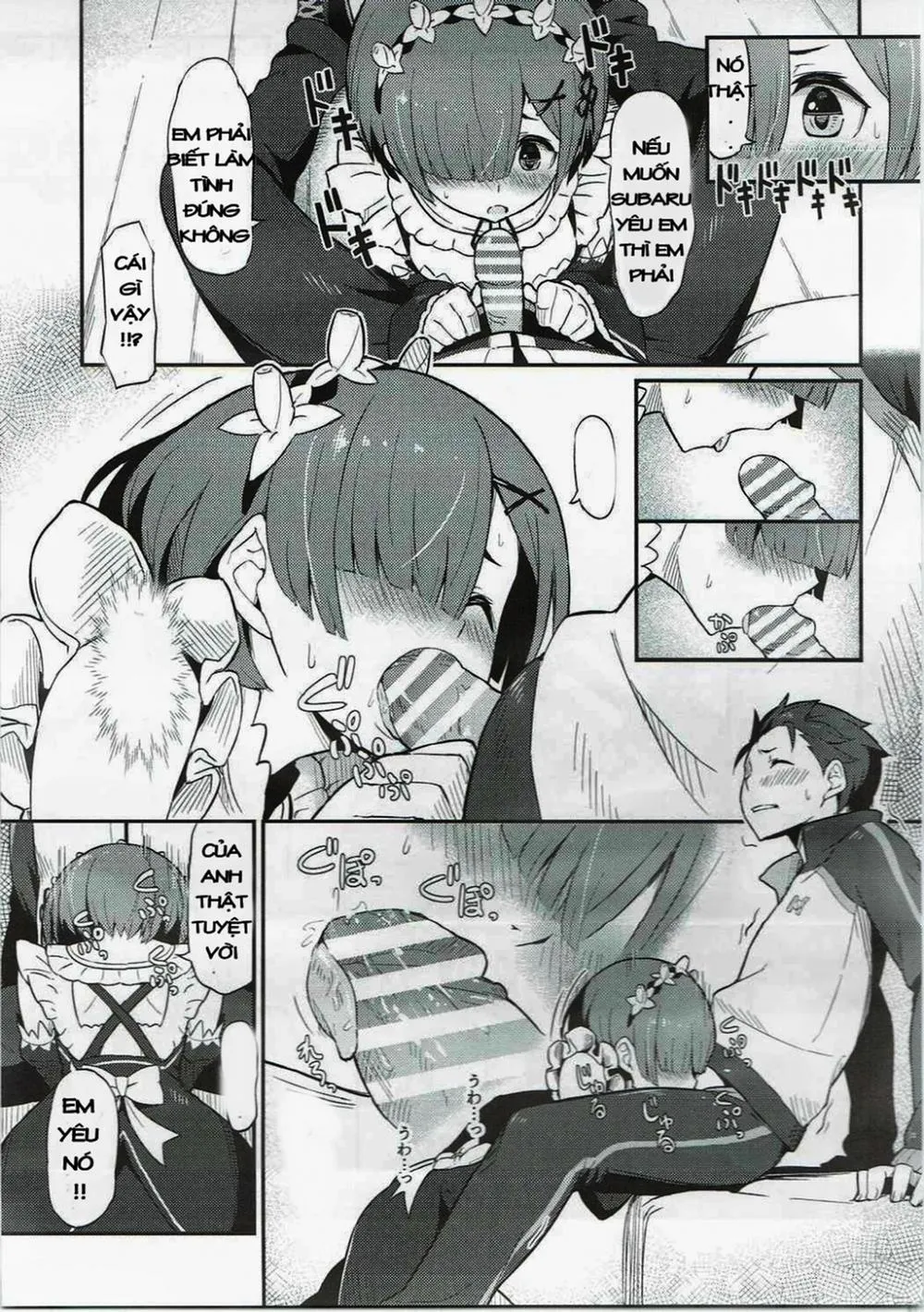 HentaiVN.net - Ảnh 7 - Rem no Emilia Kuttsuke Daisakusen (Re:Zero kara Hajimeru Isekai Seikatsu) - Chap 1