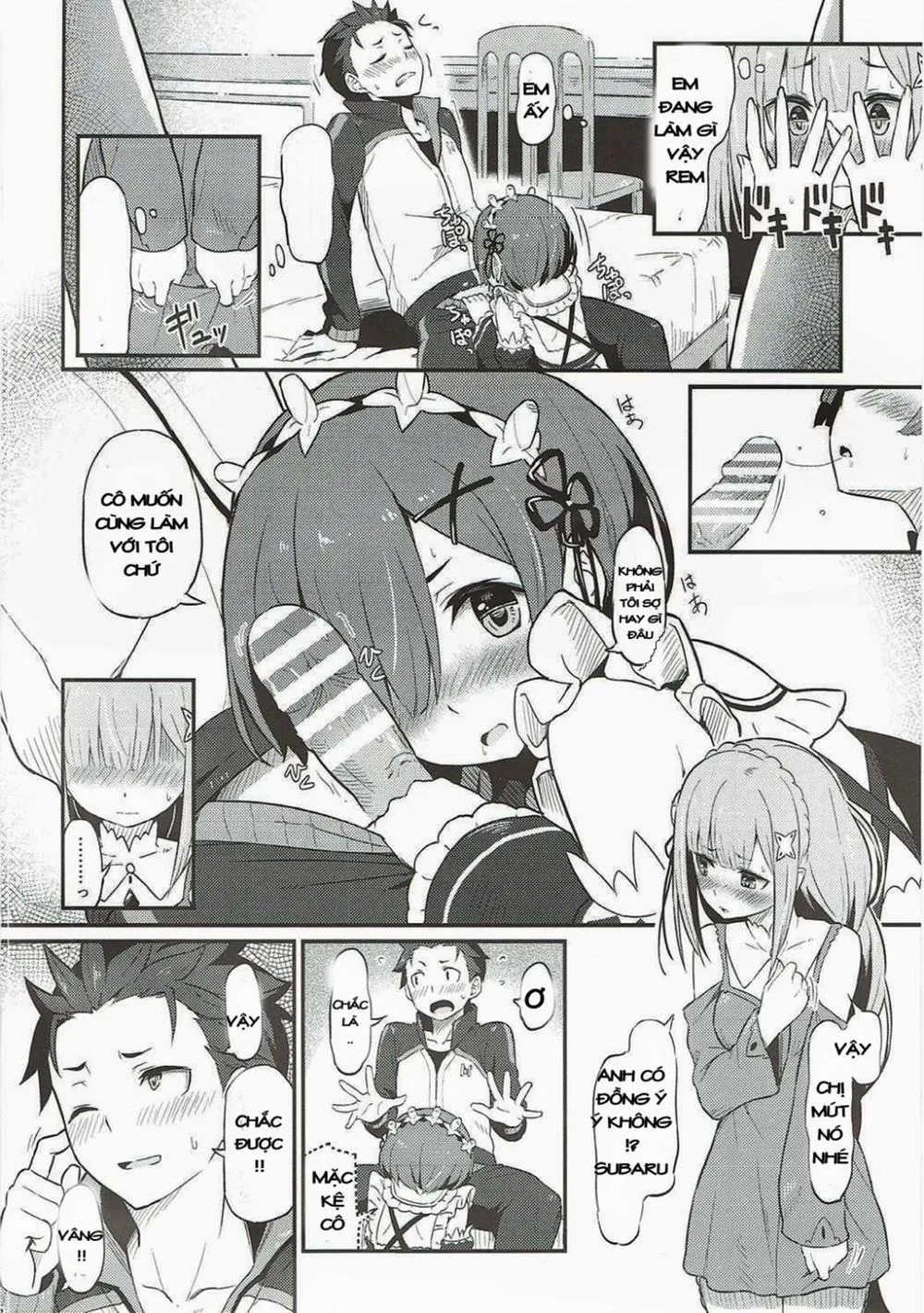HentaiVN.net - Ảnh 8 - Rem no Emilia Kuttsuke Daisakusen (Re:Zero kara Hajimeru Isekai Seikatsu) - Chap 1