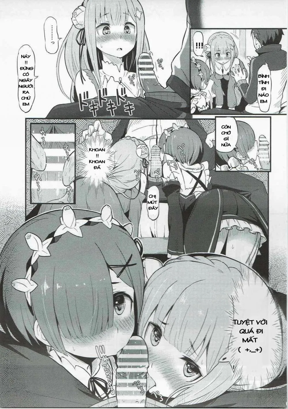 HentaiVN.net - Ảnh 9 - Rem no Emilia Kuttsuke Daisakusen (Re:Zero kara Hajimeru Isekai Seikatsu) - Chap 1