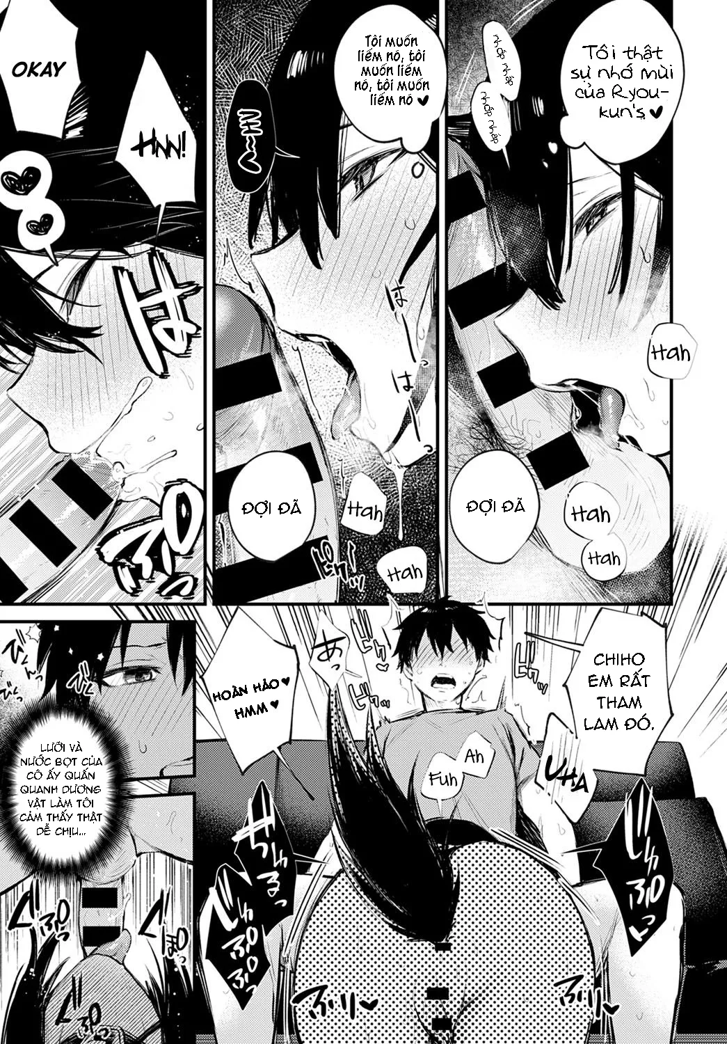 HentaiVN.net - Ảnh 10 - Wanko na Kanojo - Chap 1
