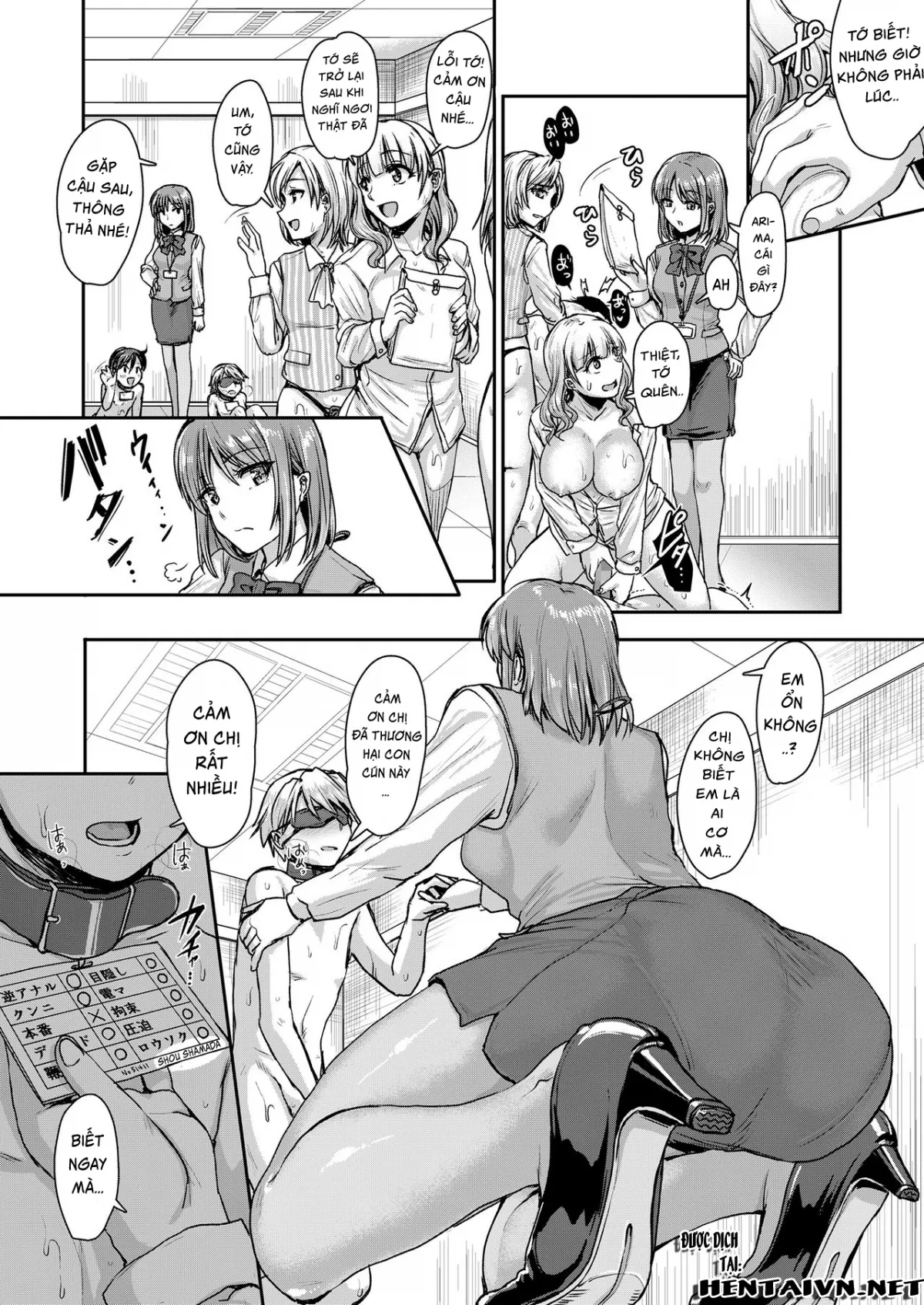 HentaiVN.net - Ảnh 8 - Mesuikiga Gimuzukeraretayasashii Shakai Zenpen [Mesuikiga Gimuzukeraretayasashii Shakai Zenpen] - Chap 1
