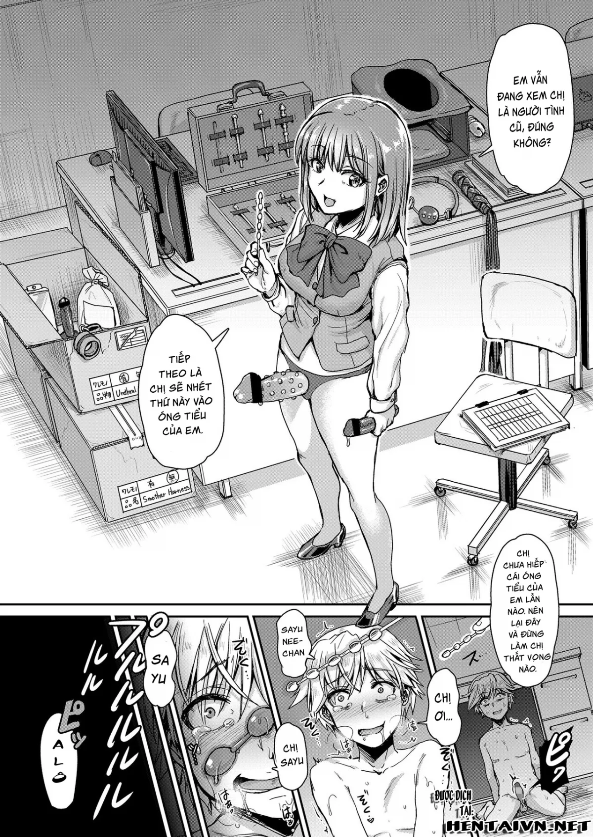 HentaiVN.net - Ảnh 14 - Mesuikiga Gimuzukeraretayasashii Shakai Zenpen [Mesuikiga Gimuzukeraretayasashii Shakai Zenpen] - Chap 2