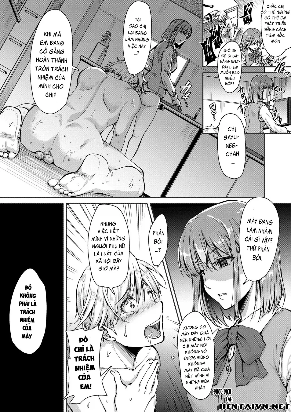 HentaiVN.net - Ảnh 6 - Mesuikiga Gimuzukeraretayasashii Shakai Zenpen [Mesuikiga Gimuzukeraretayasashii Shakai Zenpen] - Chap 2