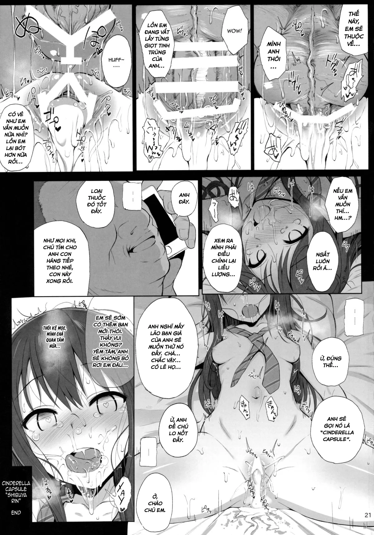 HentaiVN.net - Ảnh 21 - Cinderella Capsule 2 (The iDOLM@STER Cinderella Girls) - Chap 1
