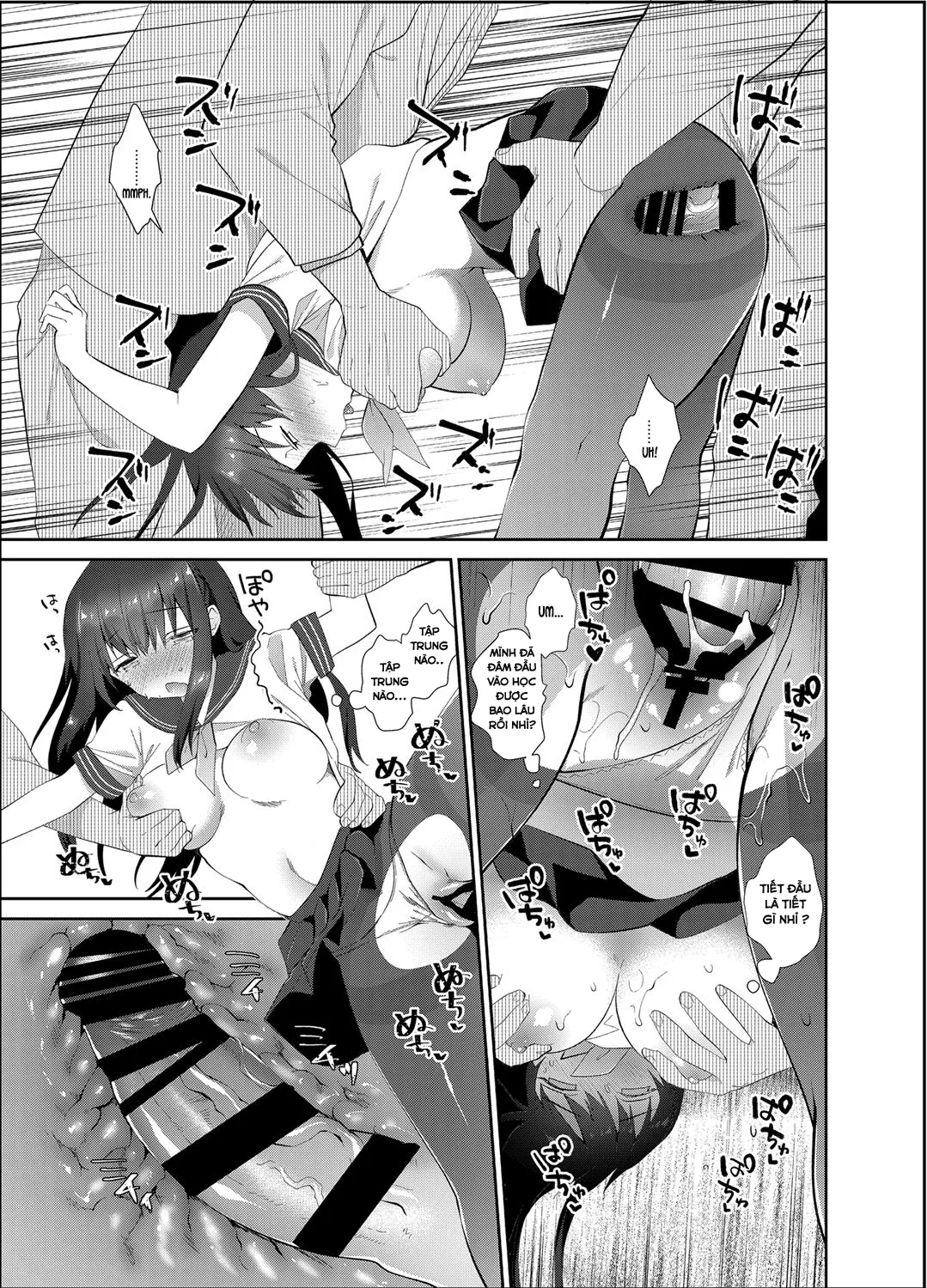 HentaiVN.net - Ảnh 21 - Chikan no Sonzai Shinai Subarashii Sekai [Nơi hiếp dâm hay quấy rối tình dục không tồn tại] - Chap 1