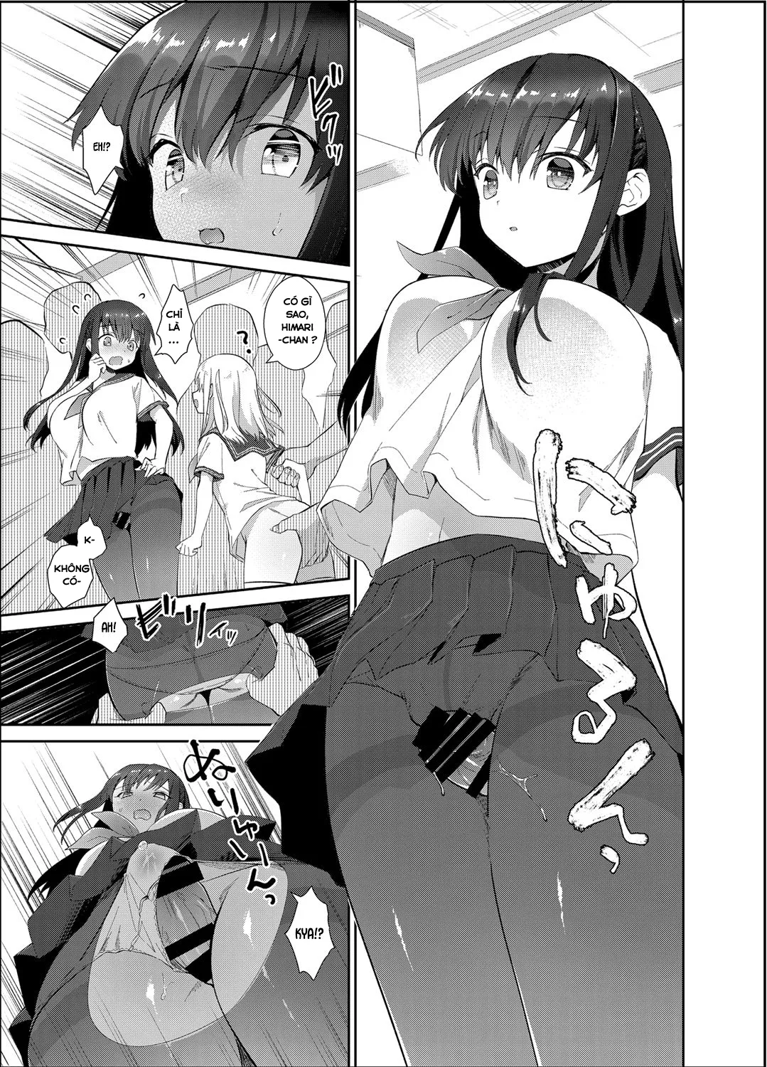 HentaiVN.net - Ảnh 8 - Chikan no Sonzai Shinai Subarashii Sekai [Nơi hiếp dâm hay quấy rối tình dục không tồn tại] - Chap 1