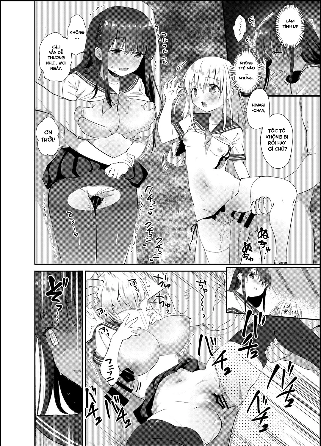 HentaiVN.net - Ảnh 9 - Chikan no Sonzai Shinai Subarashii Sekai [Nơi hiếp dâm hay quấy rối tình dục không tồn tại] - Chap 1