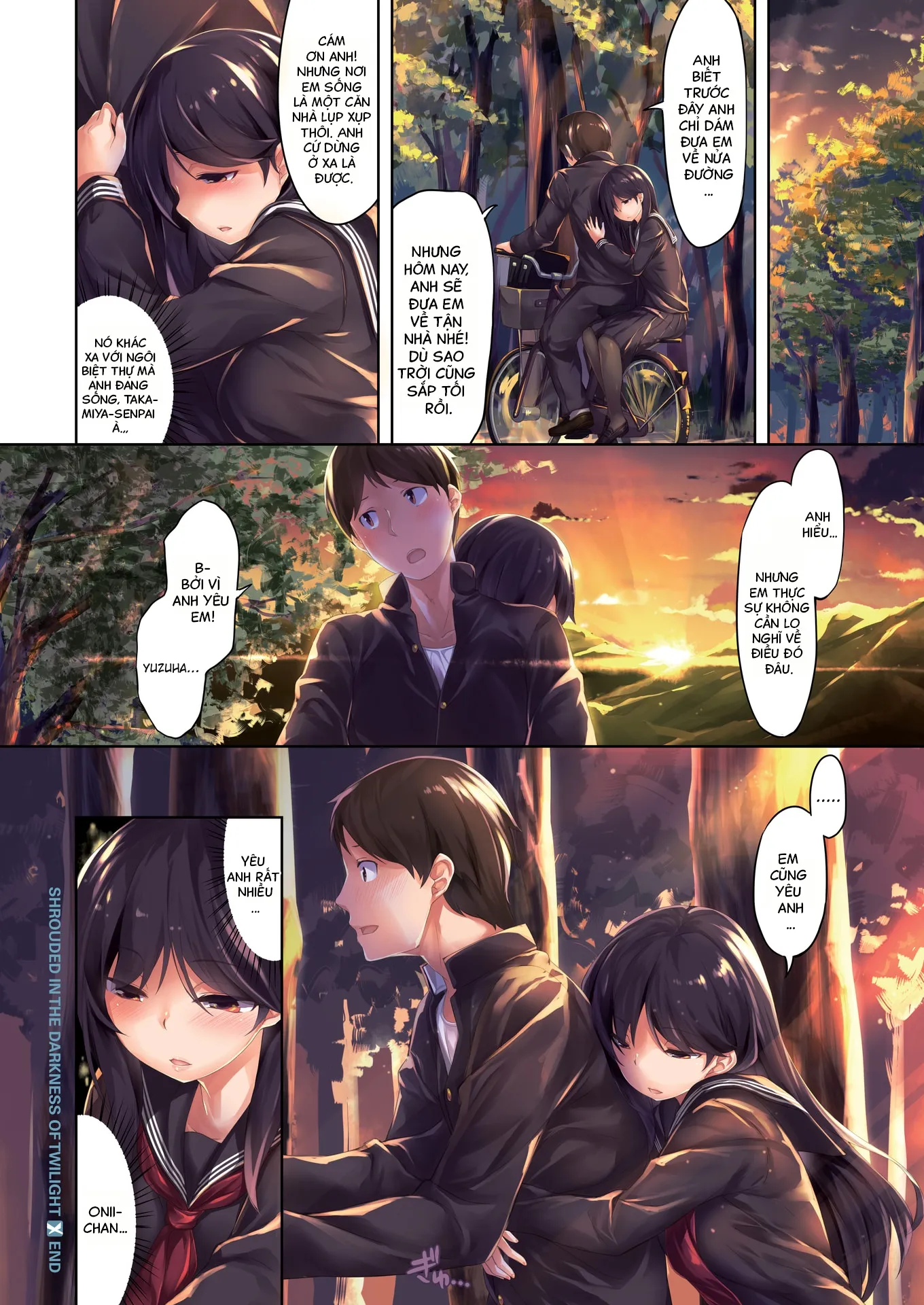 HentaiVN.net - Ảnh 10 - Ẩn dưới ánh chiều chạng vạng [Shrouded in the Darkness of Twilight] - Chap 1