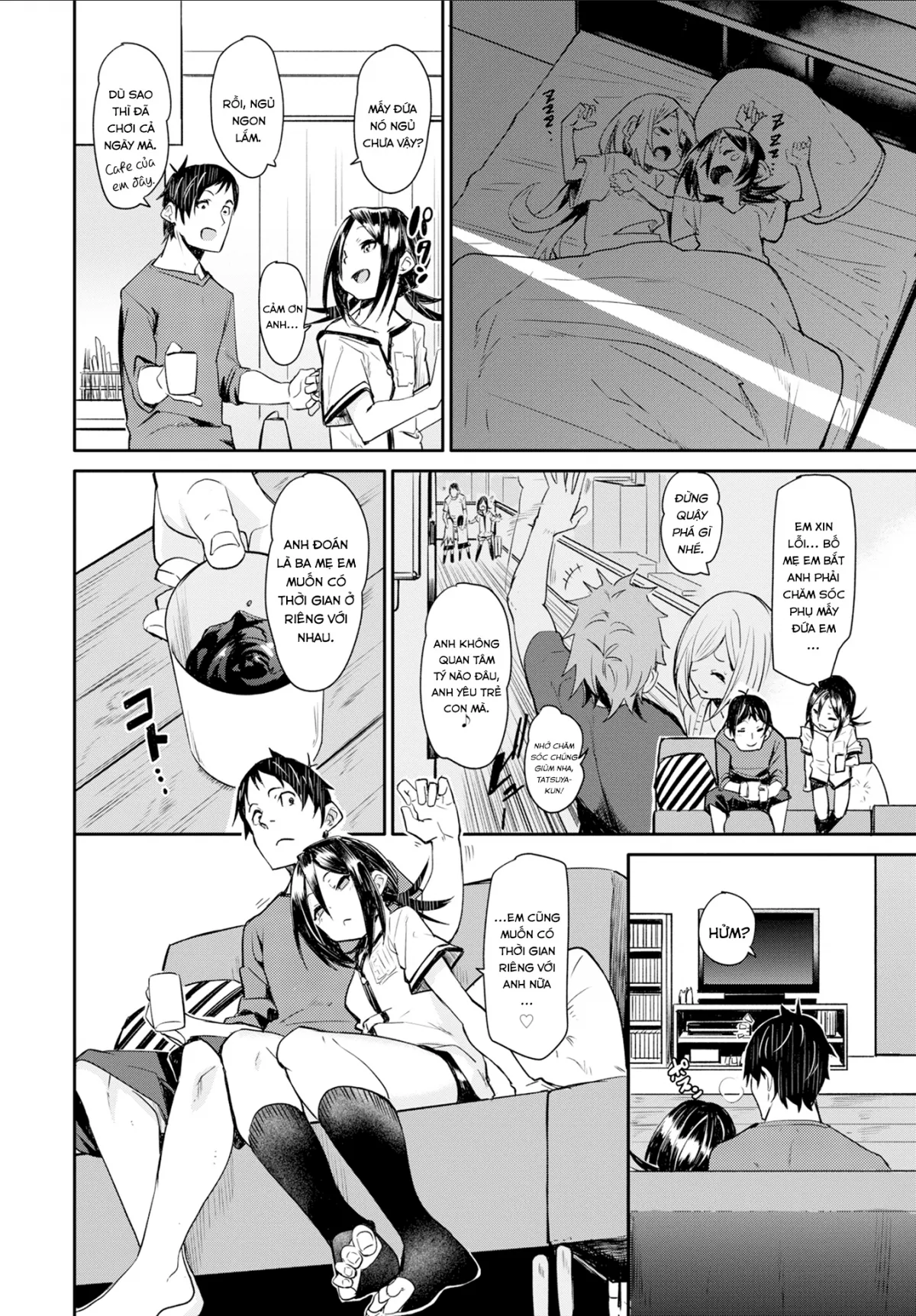 HentaiVN.net - Ảnh 3 - Thời Gian Ngọt Ngào [Sweet Time] - Chap 1