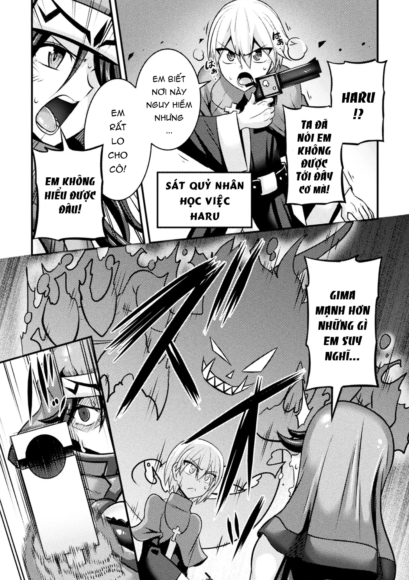 HentaiVN.net - Ảnh 5 - (Haneinu) Soshite Futsumashi Wa Ma O Haramu [そして祓魔師は魔を孕む] - Chap 1