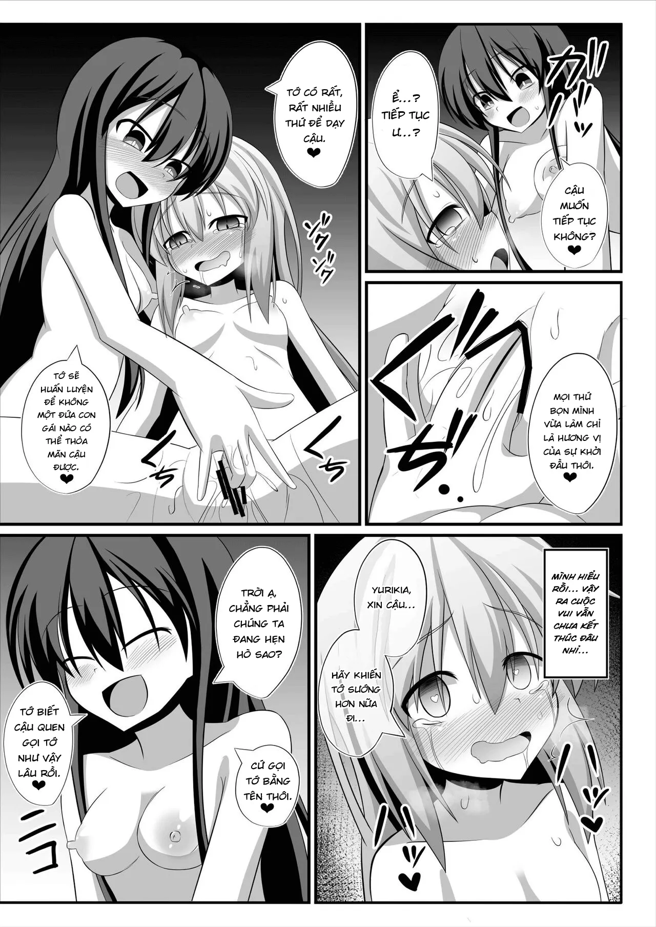 HentaiVN.net - Ảnh 23 - TS Mesu Ochi ~Onnanoko ni Sarete Love Love Yuri Sex~ [Genderbent Descent Into Sluthood ~Turning Into A Girl From Lovey-Dovey Lesbian Sex~] - Chap 1