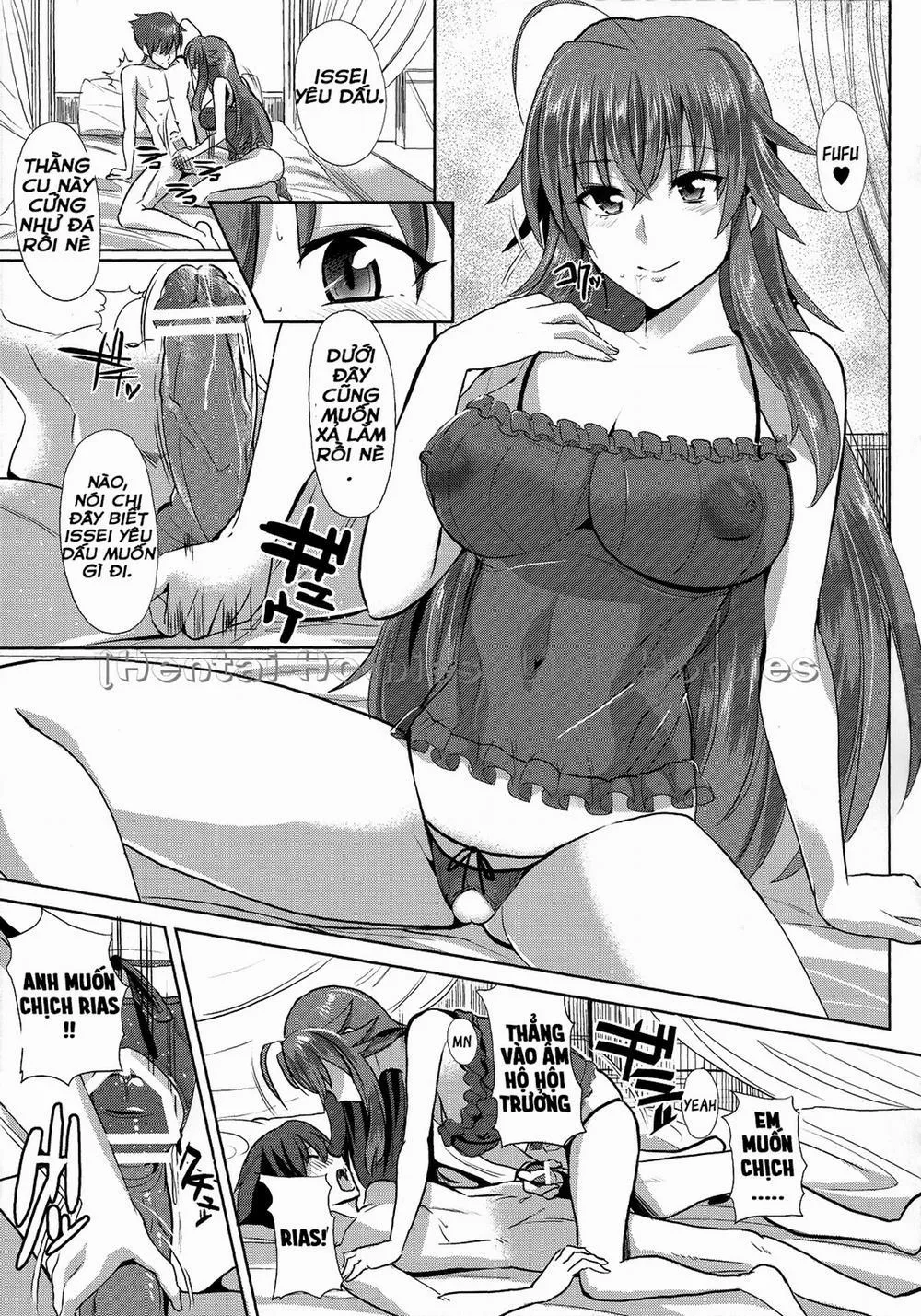 HentaiVN.net - Ảnh 17 - Rias To DxD (Highschool DxD) - Chap 1