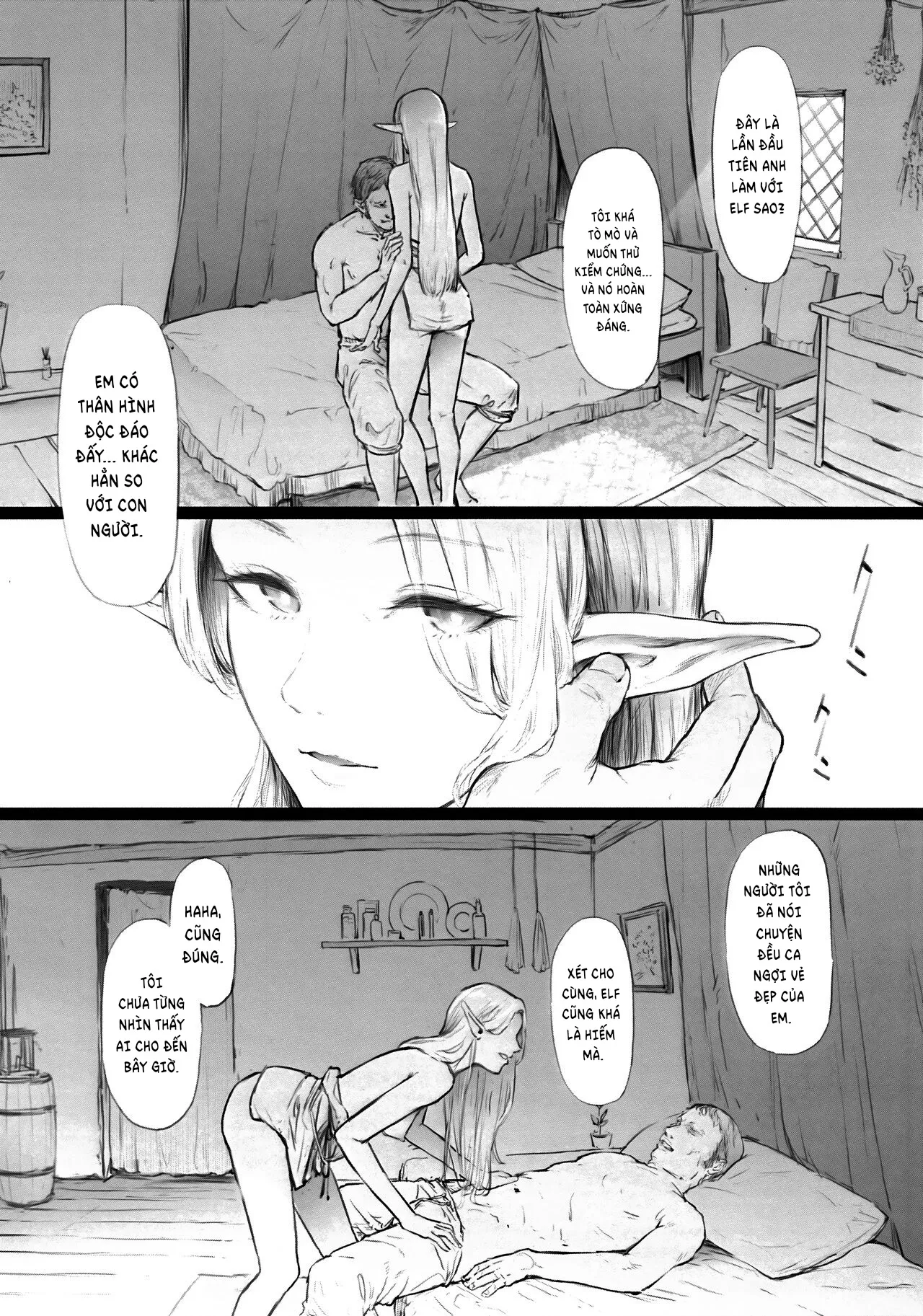 HentaiVN.net - Ảnh 5 - ELF HUNT - Chap 1