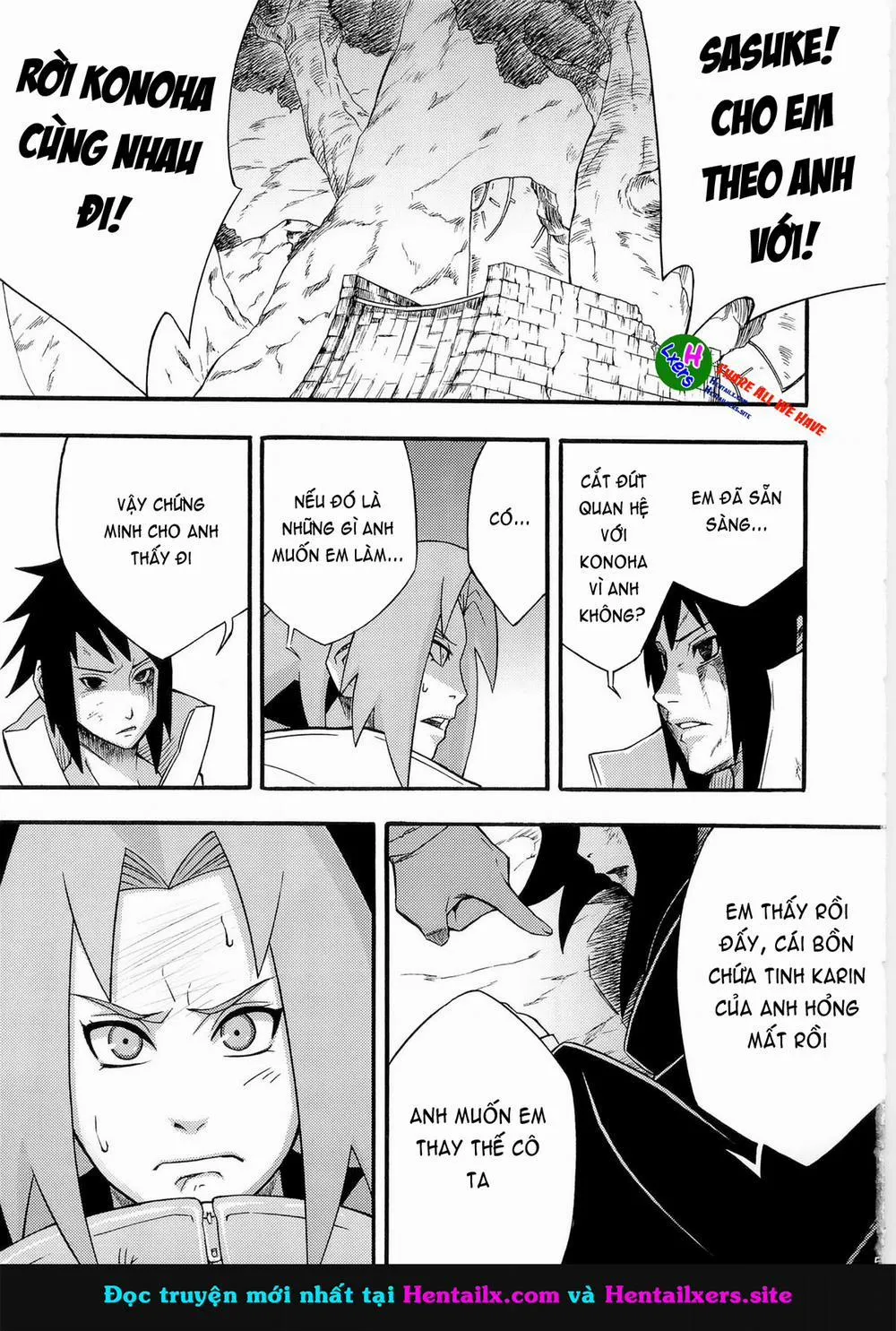 HentaiVN.net - Ảnh 5 - Inniku Koushin (Naruto) - Chap 1