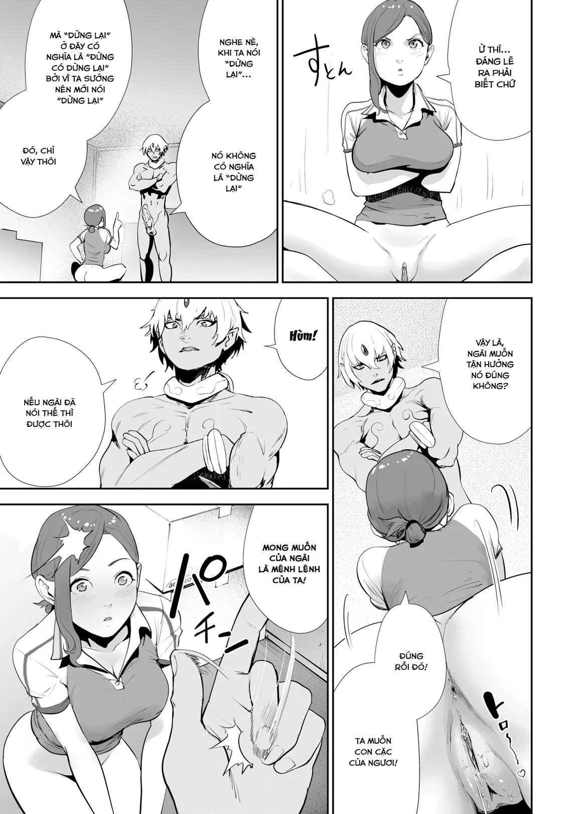 HentaiVN.net - Ảnh 13 - Ship Con Cặc [Chị Shipper và cây ̶c̶̶ặ̶̶c̶ đèn thần; Dick-livery Girl Ayumu] - Chap 1