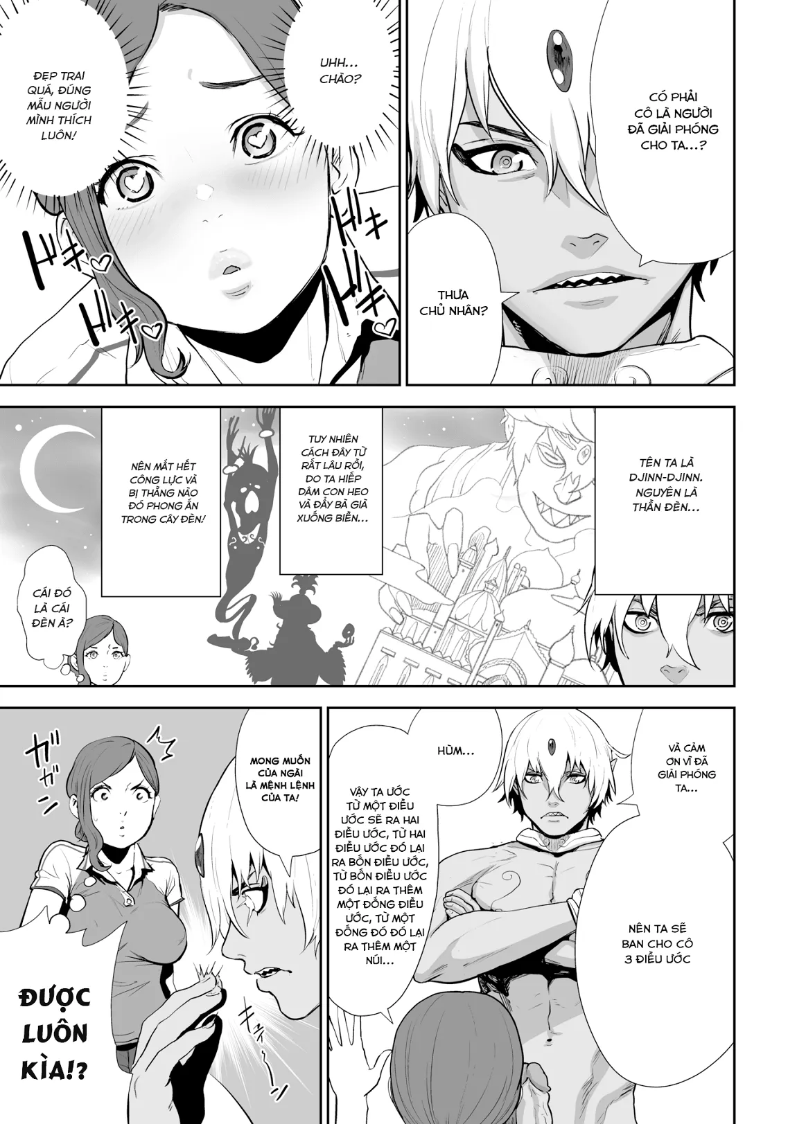 HentaiVN.net - Ảnh 9 - Ship Con Cặc [Chị Shipper và cây ̶c̶̶ặ̶̶c̶ đèn thần; Dick-livery Girl Ayumu] - Chap 1