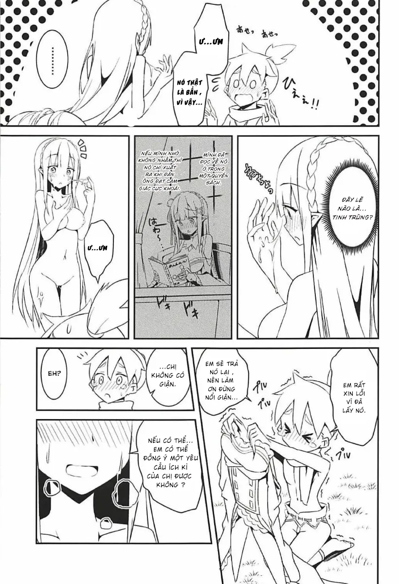 HentaiVN.net - Ảnh 10 - Majo no Nokoriga (Re:Zero kara Hajimeru Isekai Seikatsu) [魔女の残り香 (Re:ゼロから始める異世界生活)] - Chap 1