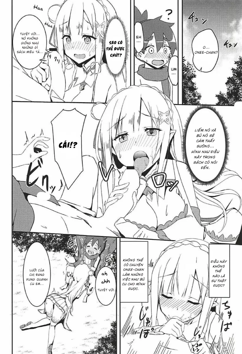HentaiVN.net - Ảnh 11 - Majo no Nokoriga (Re:Zero kara Hajimeru Isekai Seikatsu) [魔女の残り香 (Re:ゼロから始める異世界生活)] - Chap 1