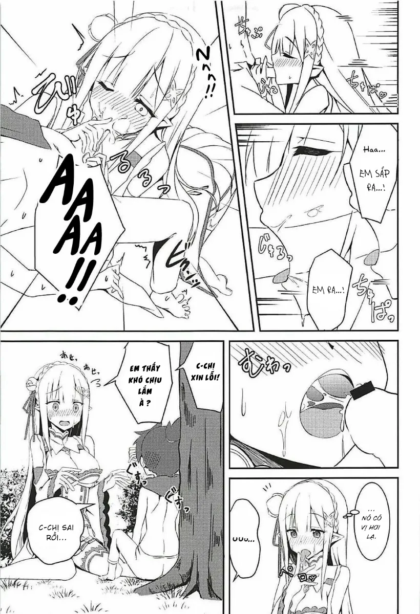 HentaiVN.net - Ảnh 12 - Majo no Nokoriga (Re:Zero kara Hajimeru Isekai Seikatsu) [魔女の残り香 (Re:ゼロから始める異世界生活)] - Chap 1