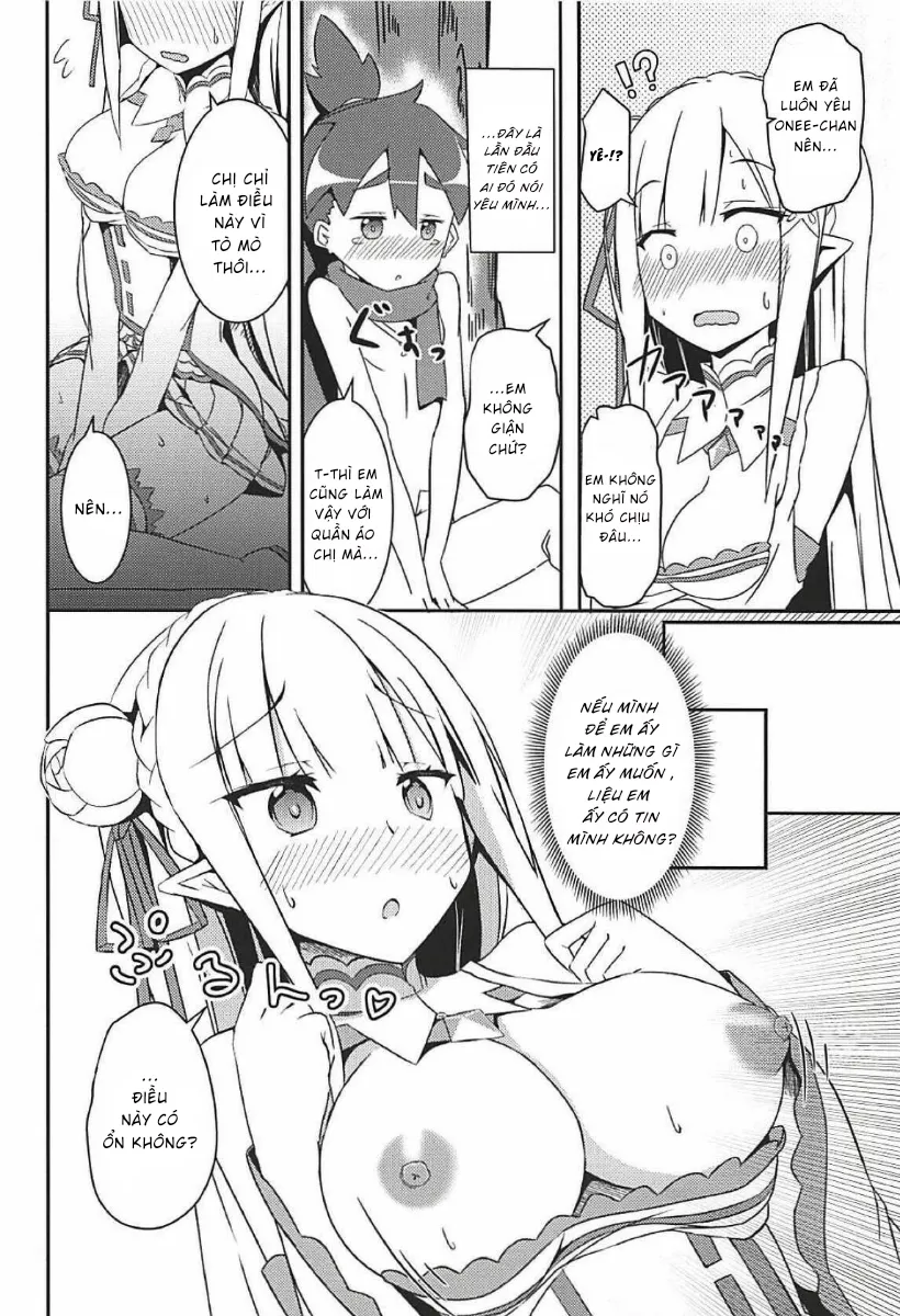HentaiVN.net - Ảnh 13 - Majo no Nokoriga (Re:Zero kara Hajimeru Isekai Seikatsu) [魔女の残り香 (Re:ゼロから始める異世界生活)] - Chap 1