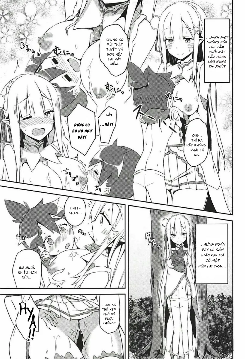 HentaiVN.net - Ảnh 14 - Majo no Nokoriga (Re:Zero kara Hajimeru Isekai Seikatsu) [魔女の残り香 (Re:ゼロから始める異世界生活)] - Chap 1
