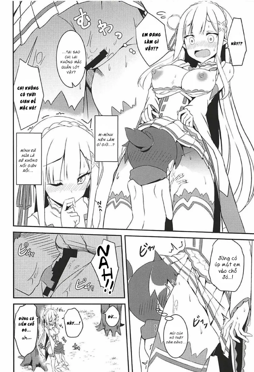HentaiVN.net - Ảnh 15 - Majo no Nokoriga (Re:Zero kara Hajimeru Isekai Seikatsu) [魔女の残り香 (Re:ゼロから始める異世界生活)] - Chap 1
