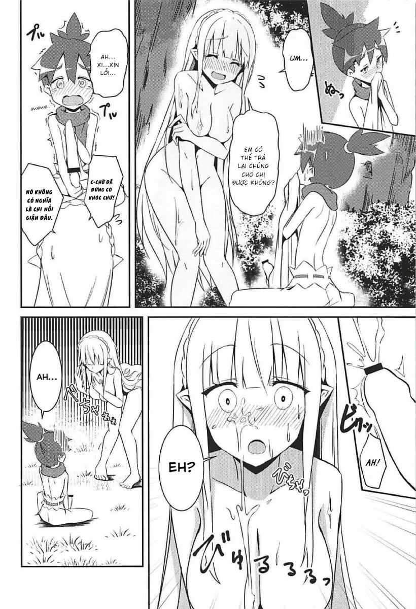 HentaiVN.net - Ảnh 9 - Majo no Nokoriga (Re:Zero kara Hajimeru Isekai Seikatsu) [魔女の残り香 (Re:ゼロから始める異世界生活)] - Chap 1