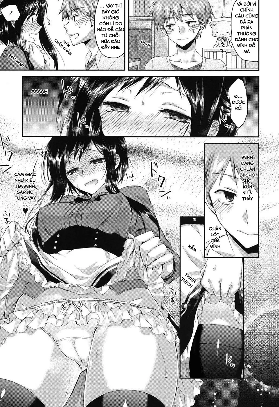 HentaiVN.net - Ảnh 5 - Hatsujou Inflation [Estrus Inflation] - Chap 4