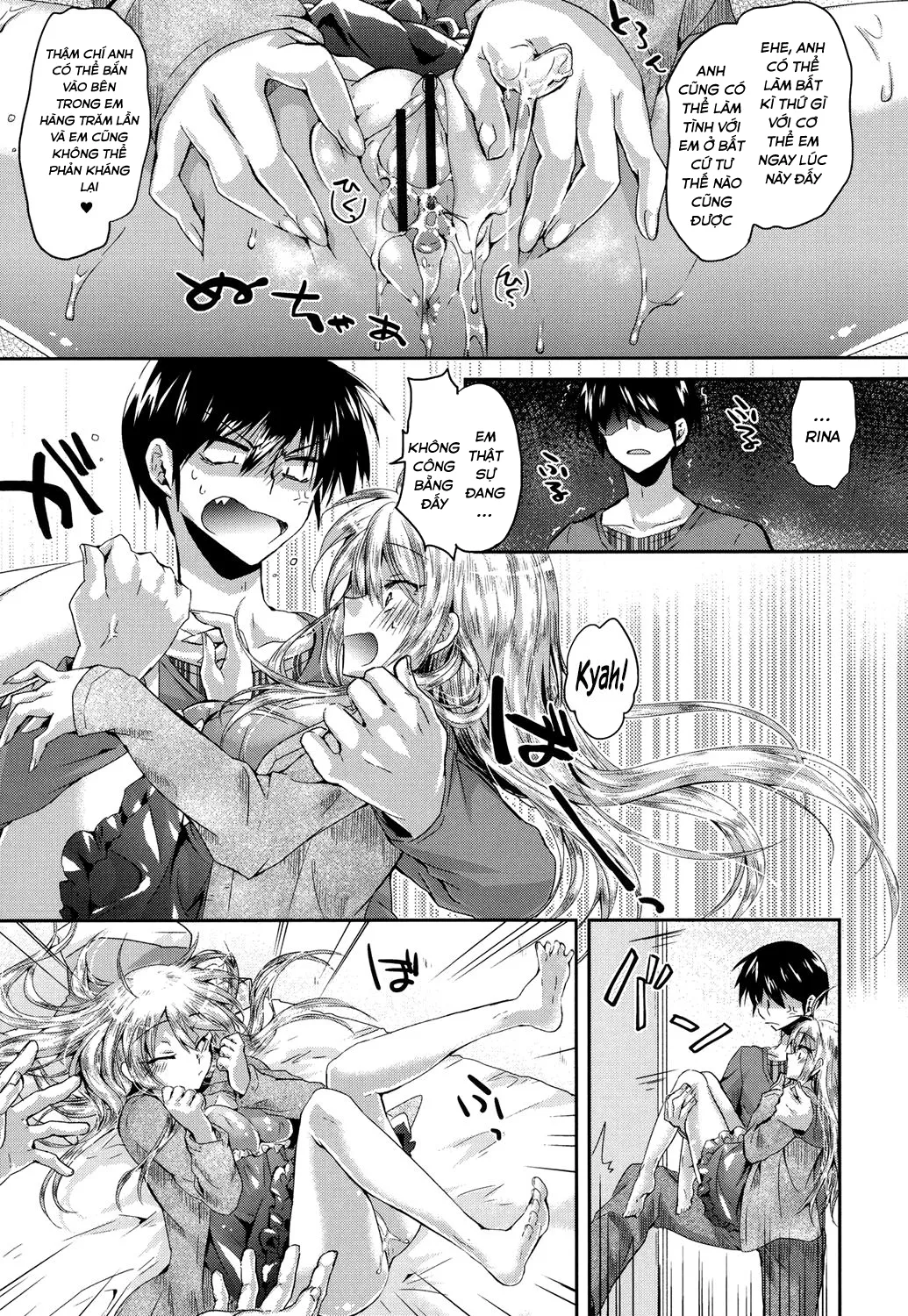 HentaiVN.net - Ảnh 11 - Hatsujou Inflation [Estrus Inflation] - Chap 6