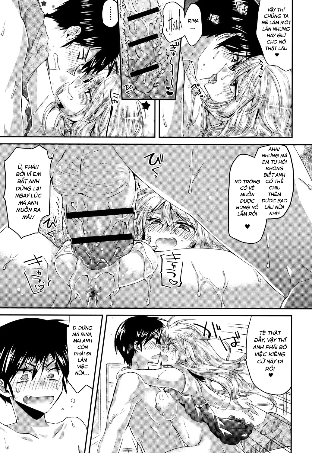 HentaiVN.net - Ảnh 21 - Hatsujou Inflation [Estrus Inflation] - Chap 6