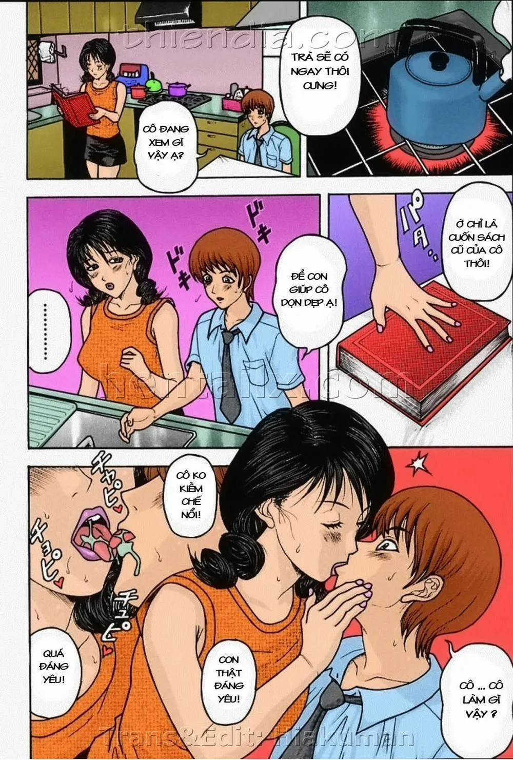 HentaiVN.net - Ảnh 8 - Best Friend Mom - Chap 1