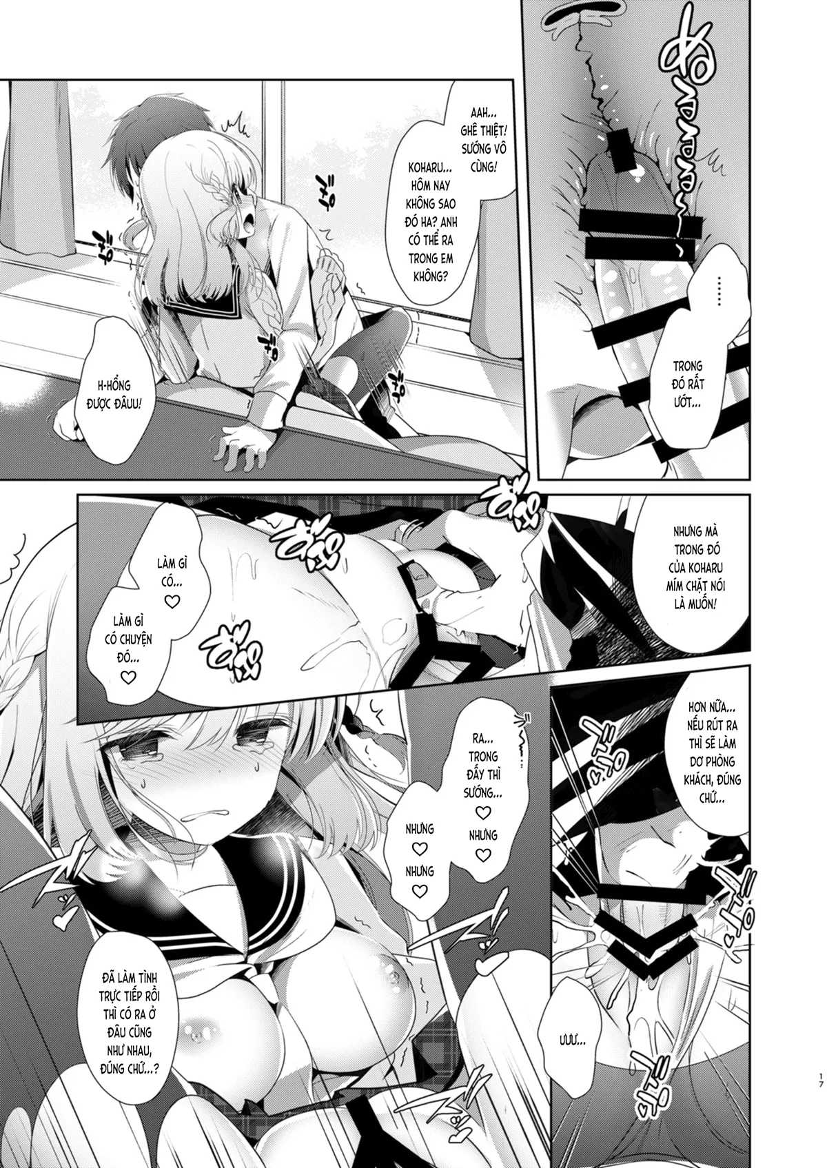 HentaiVN.net - Ảnh 15 - Cùng bạn gái thanh mai trúc mã... (nguyên tác) [Osananajimi de Koibito no Kanojo to; 幼馴染で恋人の彼女と] - Chap 2