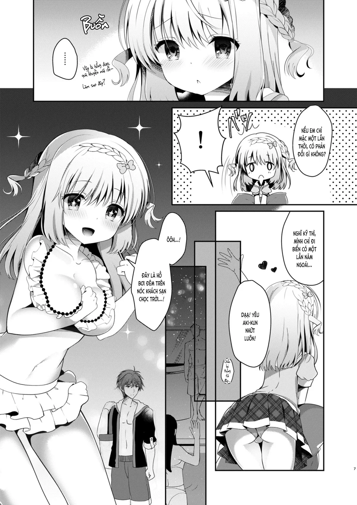 HentaiVN.net - Ảnh 7 - Cùng bạn gái thanh mai trúc mã... (nguyên tác) [Osananajimi de Koibito no Kanojo to; 幼馴染で恋人の彼女と] - Chap 3