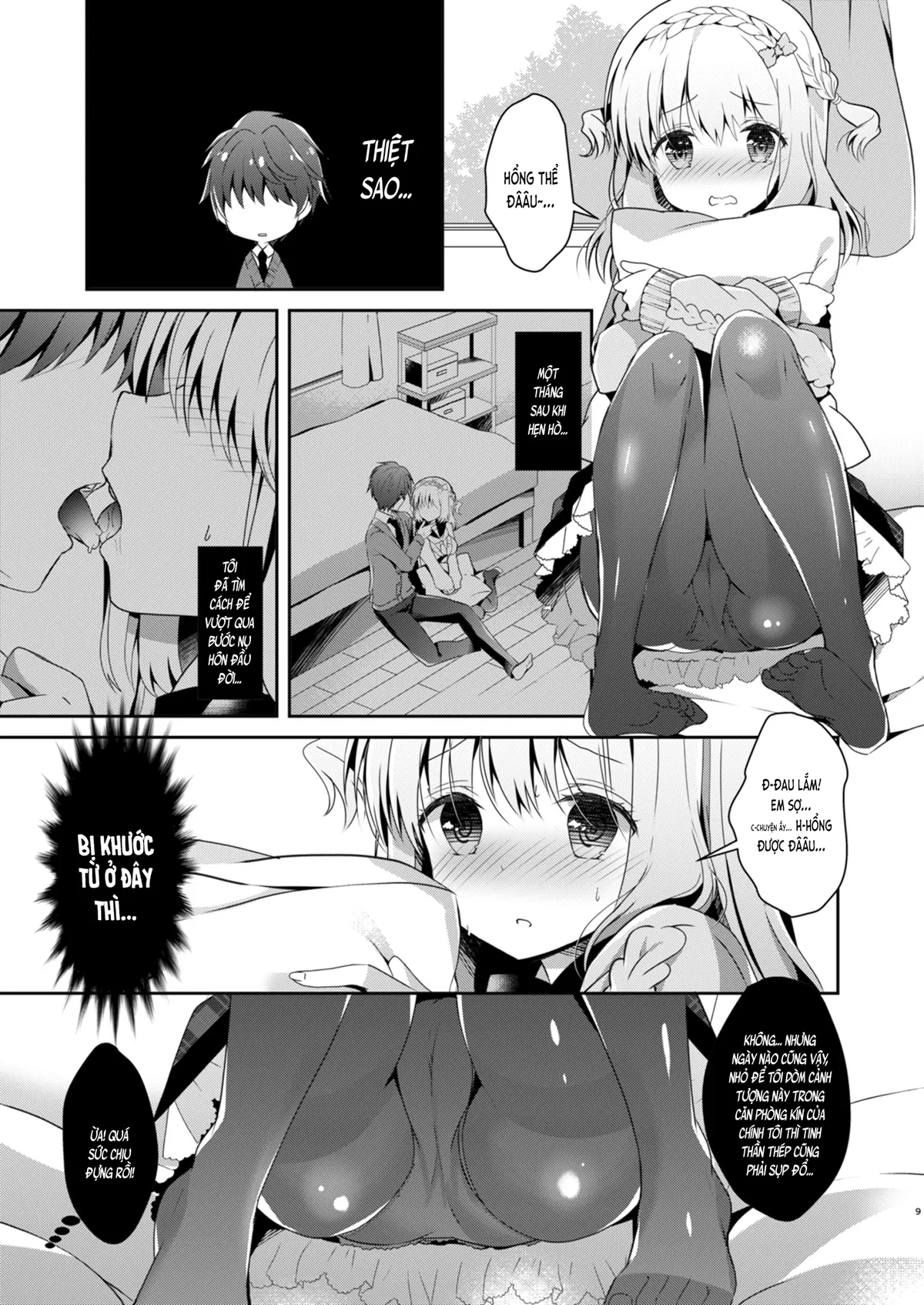HentaiVN.net - Ảnh 9 - Cùng bạn gái thanh mai trúc mã... (nguyên tác) [Osananajimi de Koibito no Kanojo to; 幼馴染で恋人の彼女と] - Chap 4