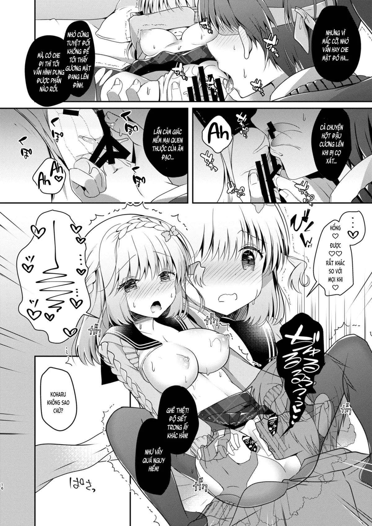 HentaiVN.net - Ảnh 16 - Cùng bạn gái thanh mai trúc mã... (nguyên tác) [Osananajimi de Koibito no Kanojo to; 幼馴染で恋人の彼女と] - Chap 4