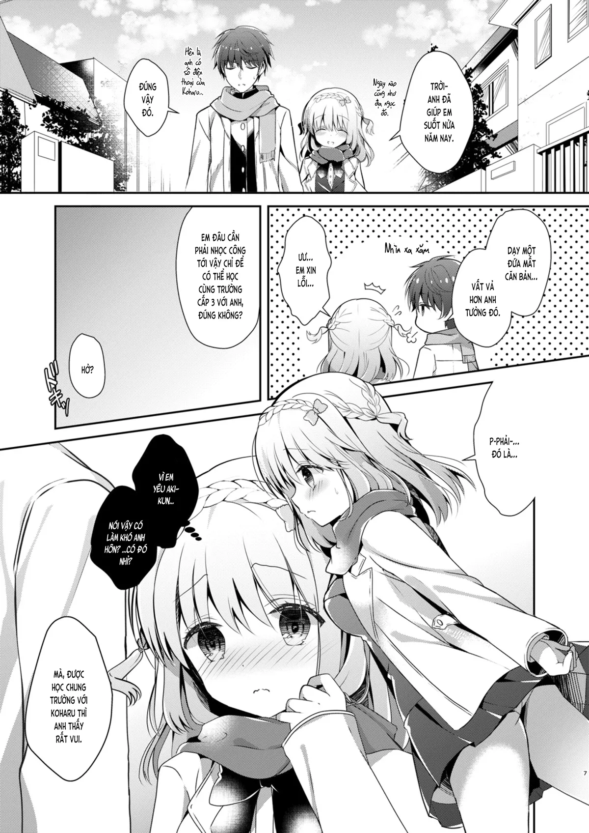 HentaiVN.net - Ảnh 7 - Cùng bạn gái thanh mai trúc mã... (nguyên tác) [Osananajimi de Koibito no Kanojo to; 幼馴染で恋人の彼女と] - Chap 4