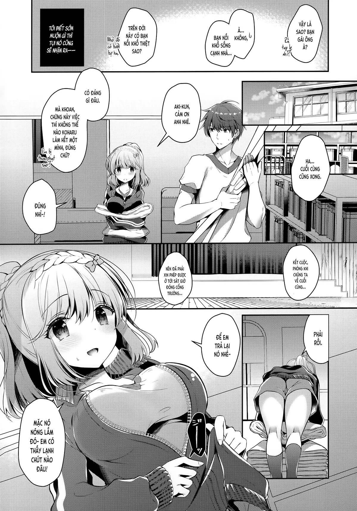HentaiVN.net - Ảnh 7 - Cùng bạn gái thanh mai trúc mã... (nguyên tác) [Osananajimi de Koibito no Kanojo to; 幼馴染で恋人の彼女と] - Chap 5