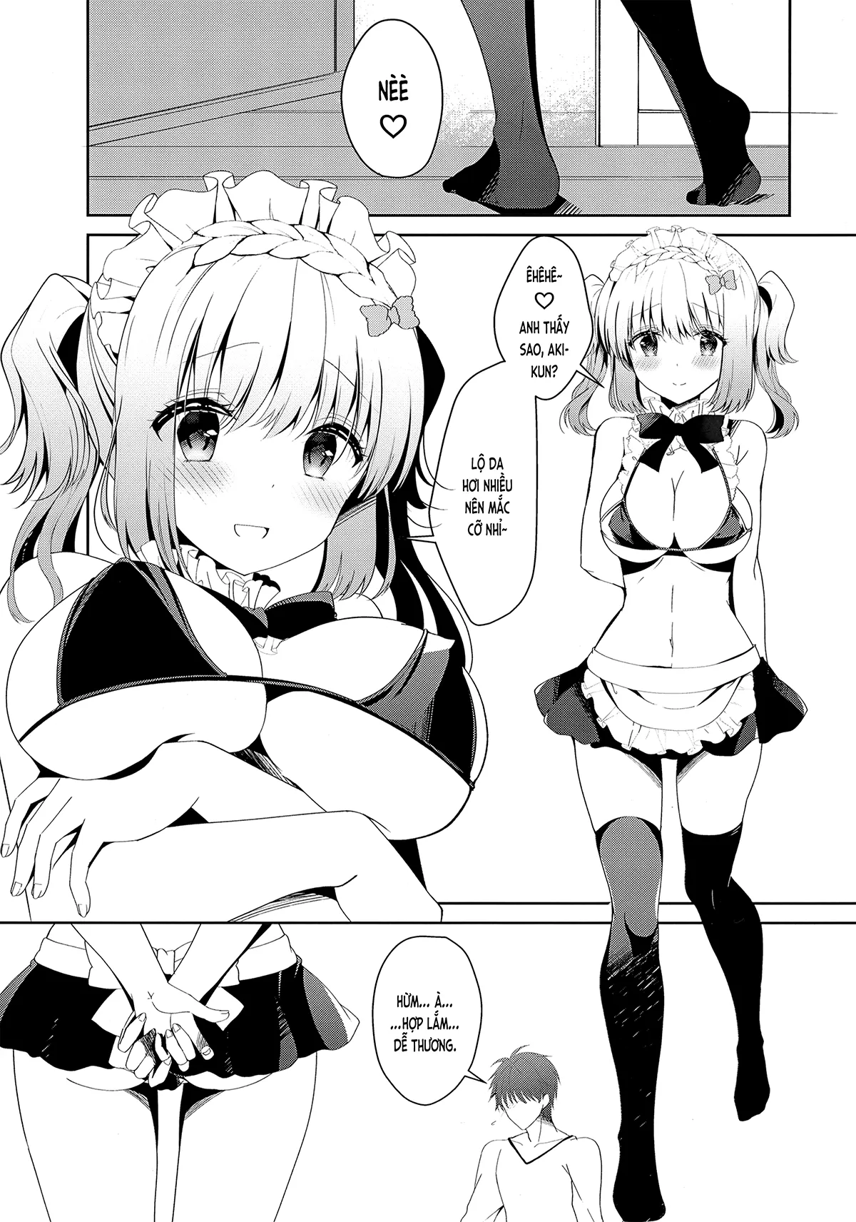 HentaiVN.net - Ảnh 5 - Cùng bạn gái thanh mai trúc mã... (nguyên tác) [Osananajimi de Koibito no Kanojo to; 幼馴染で恋人の彼女と] - Chap 6