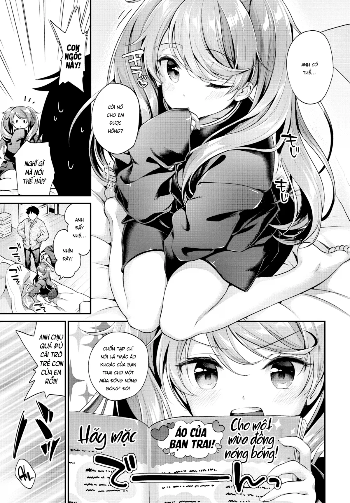 HentaiVN.net - Ảnh 5 - Trả đồng phục lại đây!! [Gimme Back My Uniform!] - Chap 1