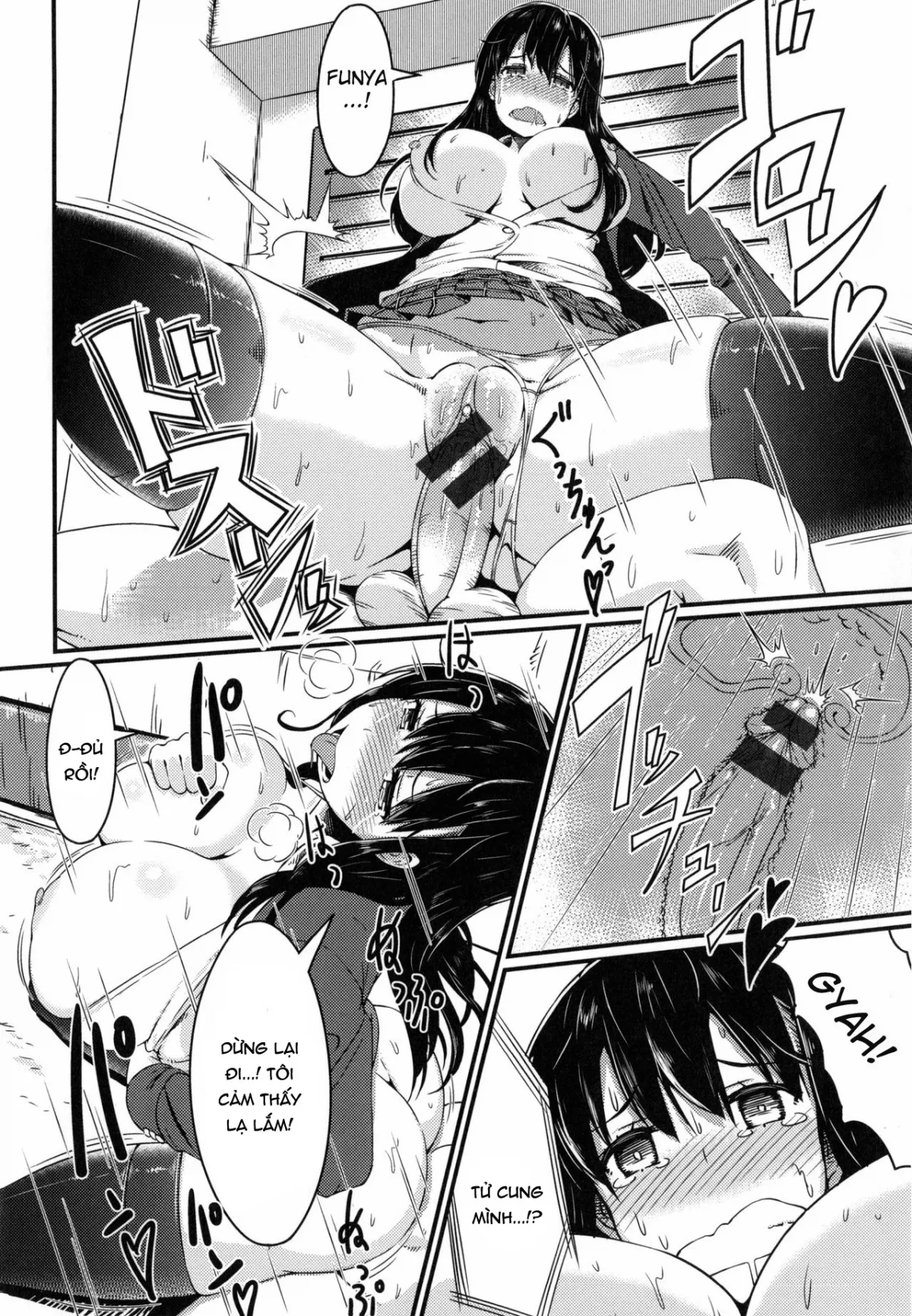 HentaiVN.net - Ảnh 14 - Dòng chó cái [Bitch Frag; Bitch Stream] - Chap 1